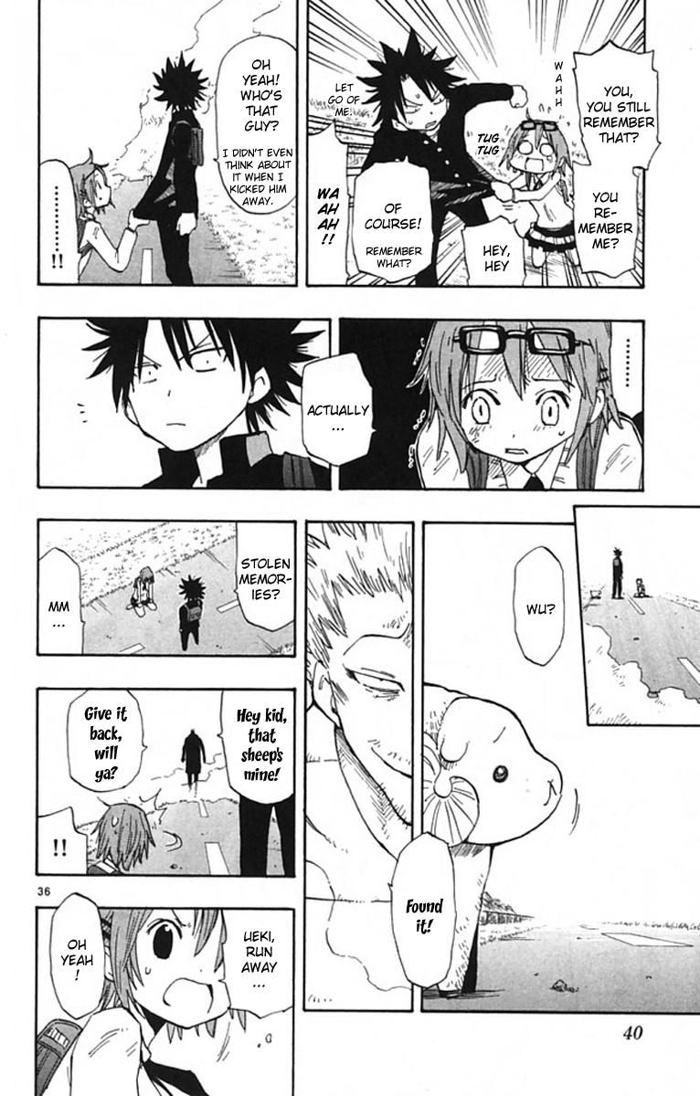 The Law of Ueki Plus Vol. 1 Ch. 1 第36页