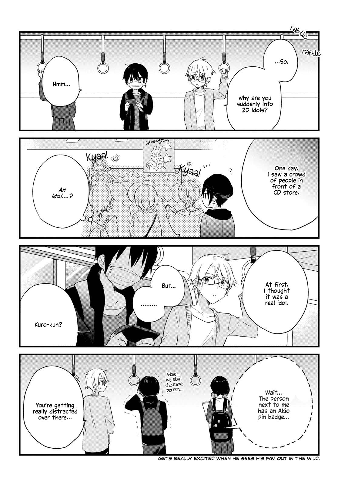 Kuro-kun is a 2D Otaku Idol Oneshot 第11页