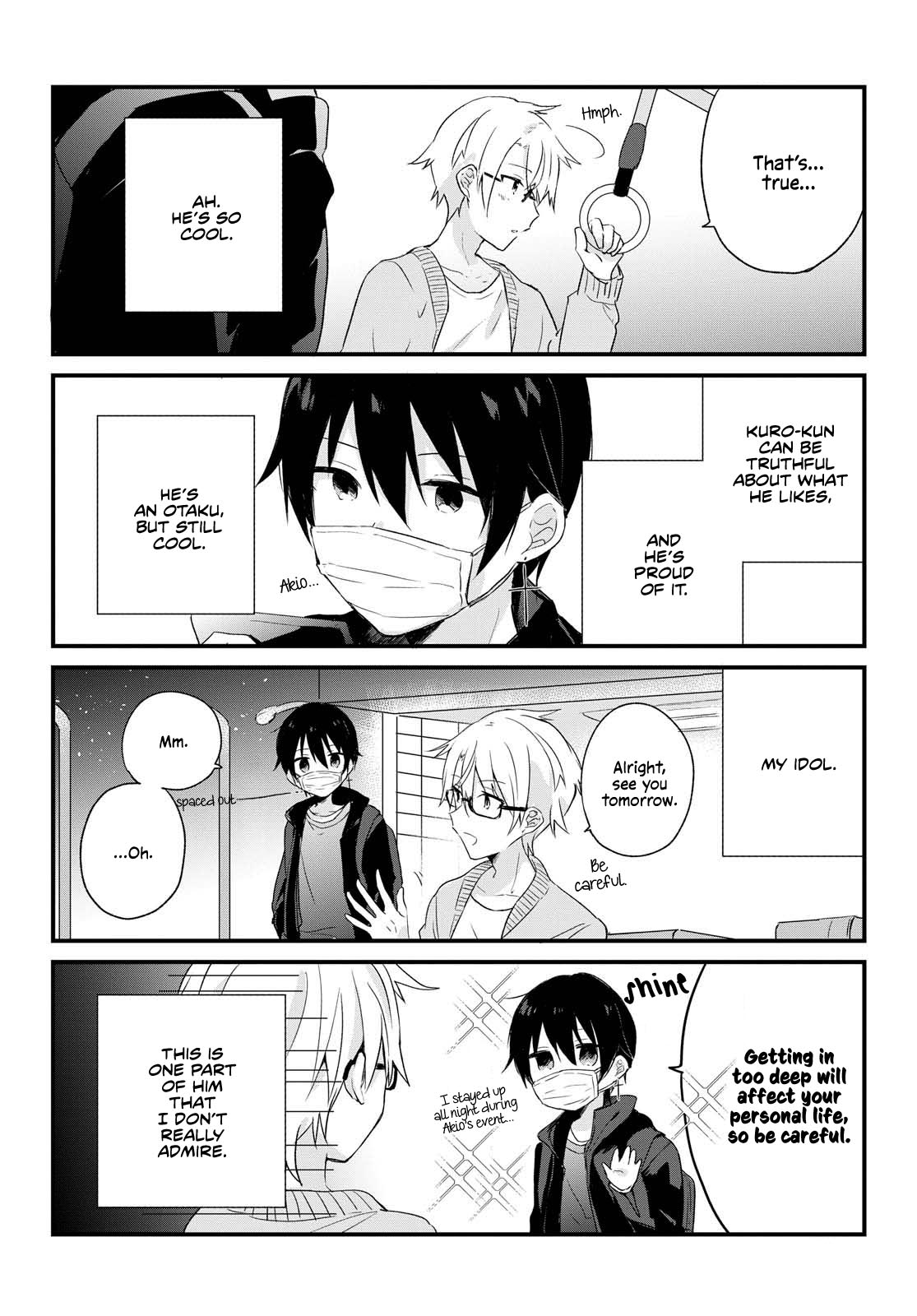 Kuro-kun is a 2D Otaku Idol Oneshot 第13页