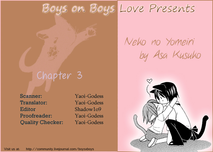 Neko no Yomeiri Vol. 1 Ch. 3 第33页
