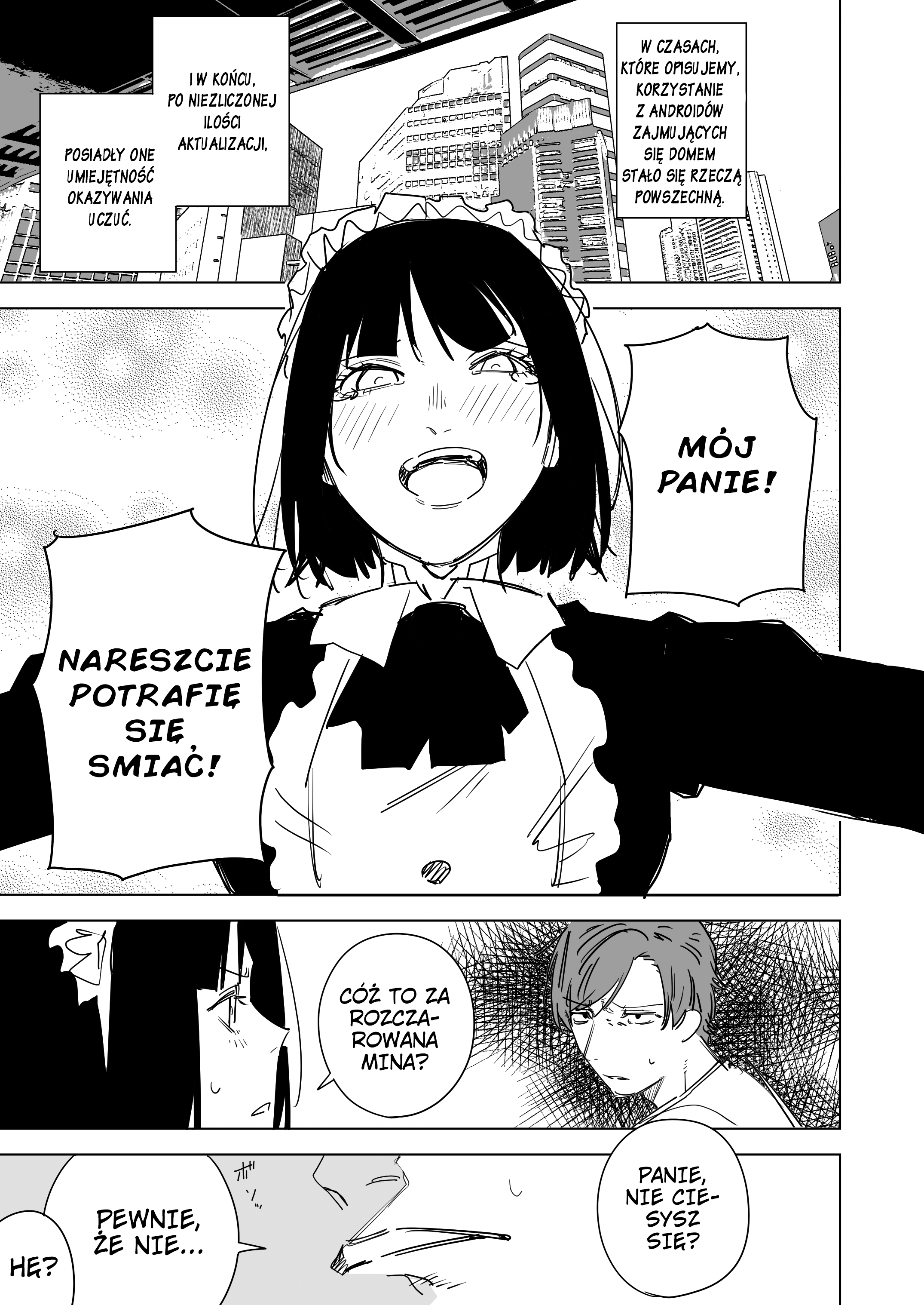 Robo Maid Moja robogosposia wyraża uczucia 第1页