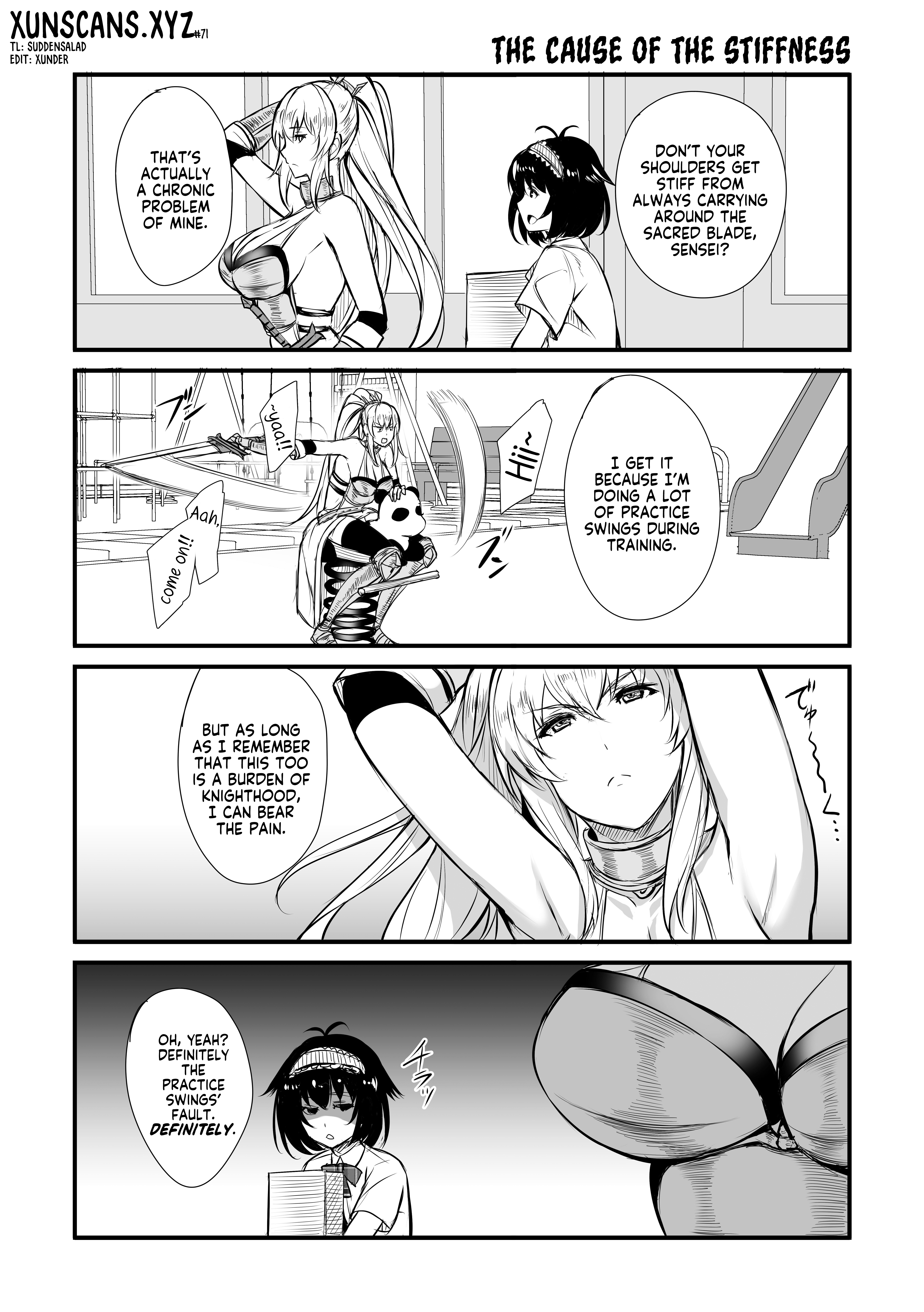 Zannen Desu ne. Hime Kishi-sensei The cause of stiffness 第1页