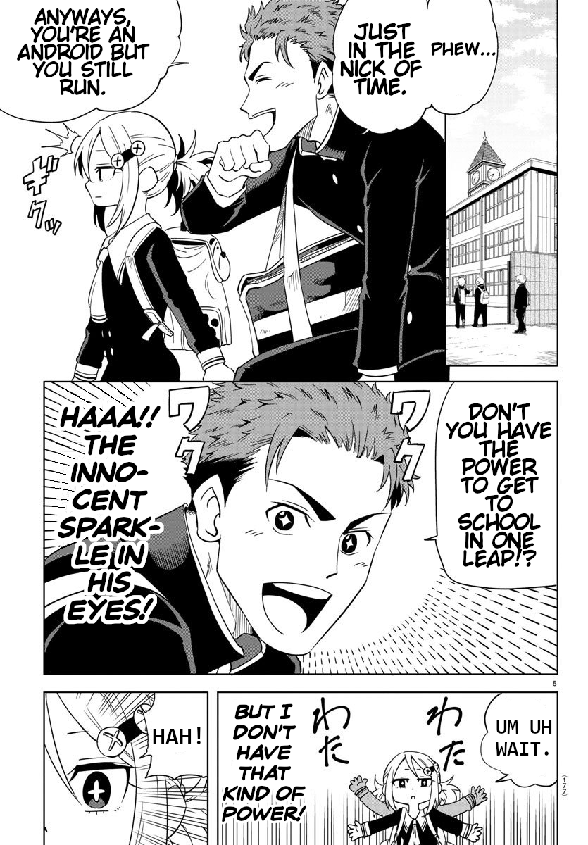 Usotsuki Android Getting to School in One Leap 第5页