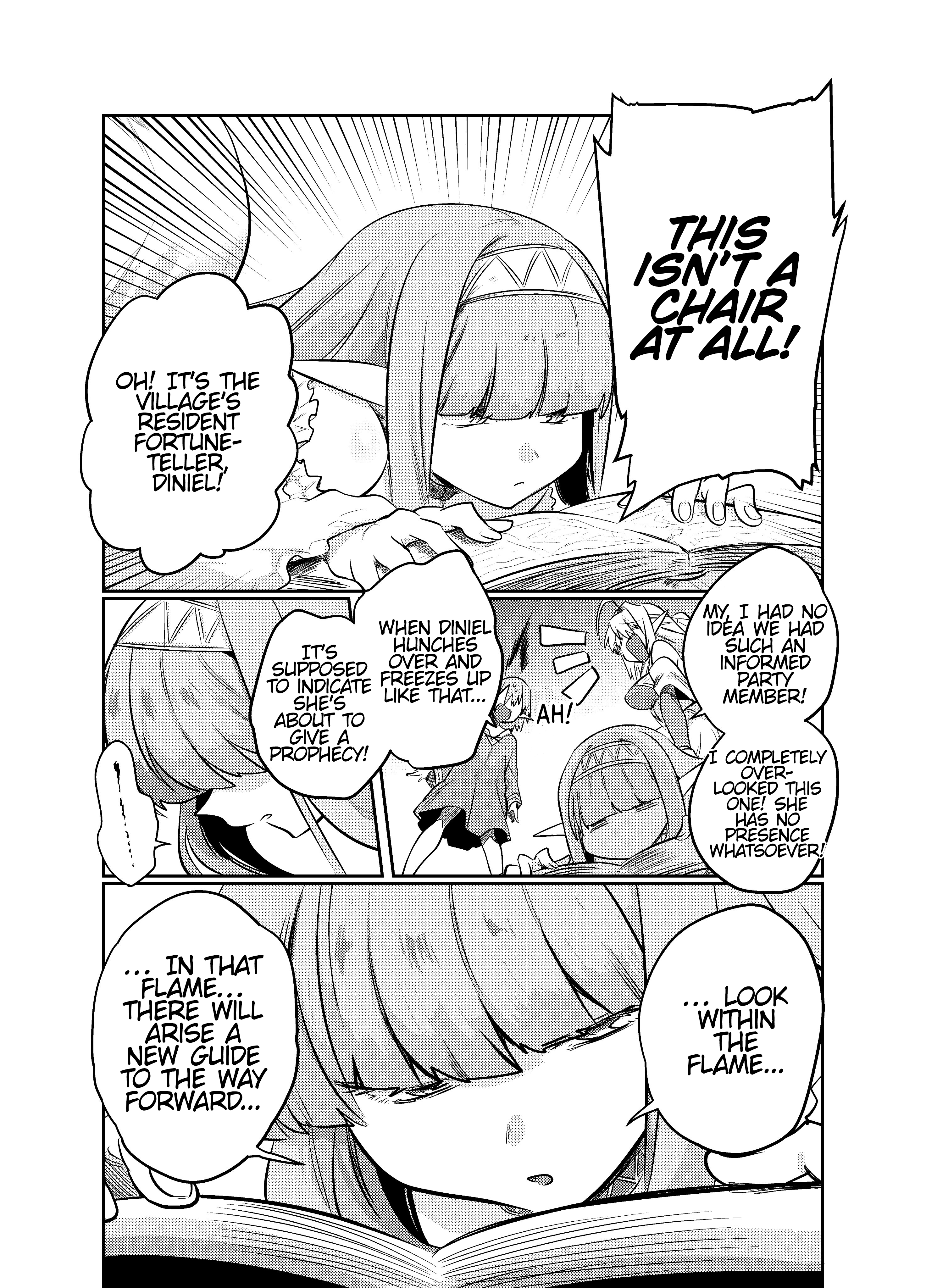 Super Ultra Ultimate Cute Elf Book A Manga About A Village of Super-Ultra-Ultimately Cute Elves Burning Down④ 第4页