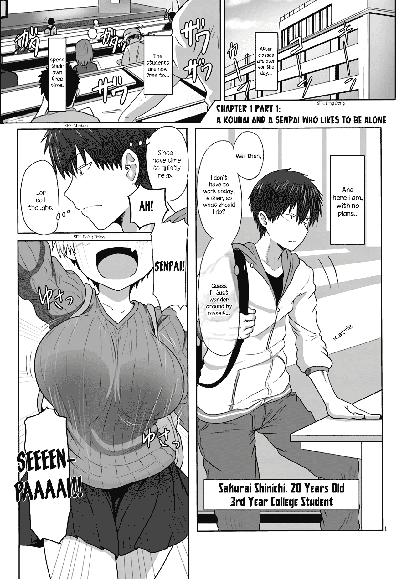 Uzaki-chan wa Asobitai! A Kouhai and A Senpai Who Wants To Be Left Alone 第2页