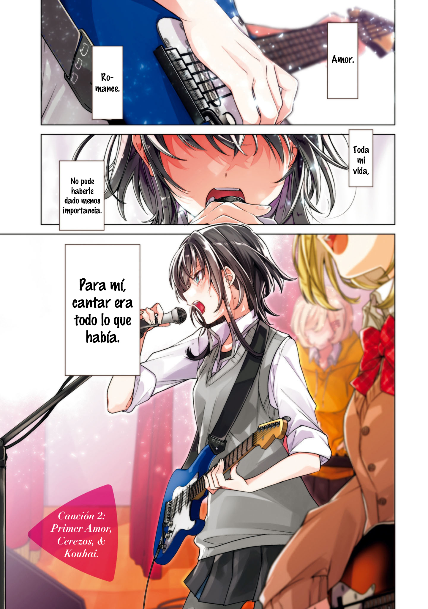 Sasayaku You ni Koi wo Utau Primer Amor, Cerezos, & Kouhai. 第1页