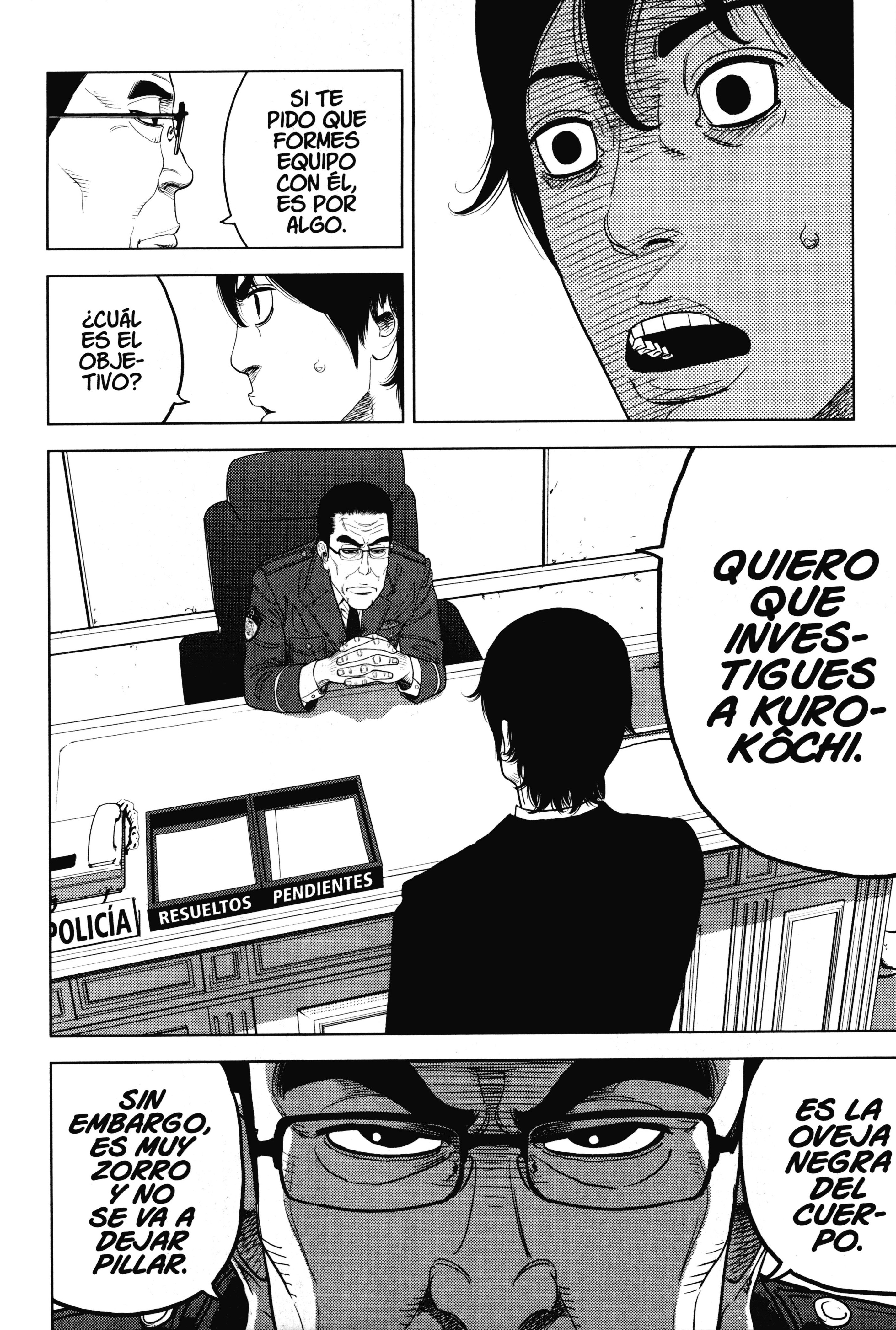 Inspector Kurokochi El hombre negro 第22页