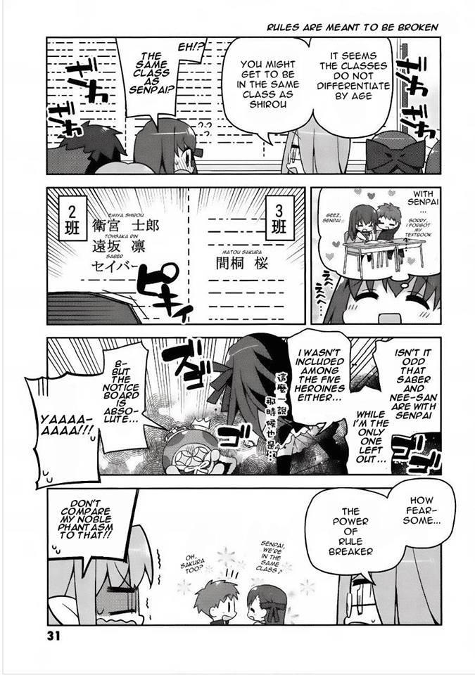 Type-Moon Gakuen - Chibi Chuki! 2nd Period: Protect the School’s Peace! 第9页
