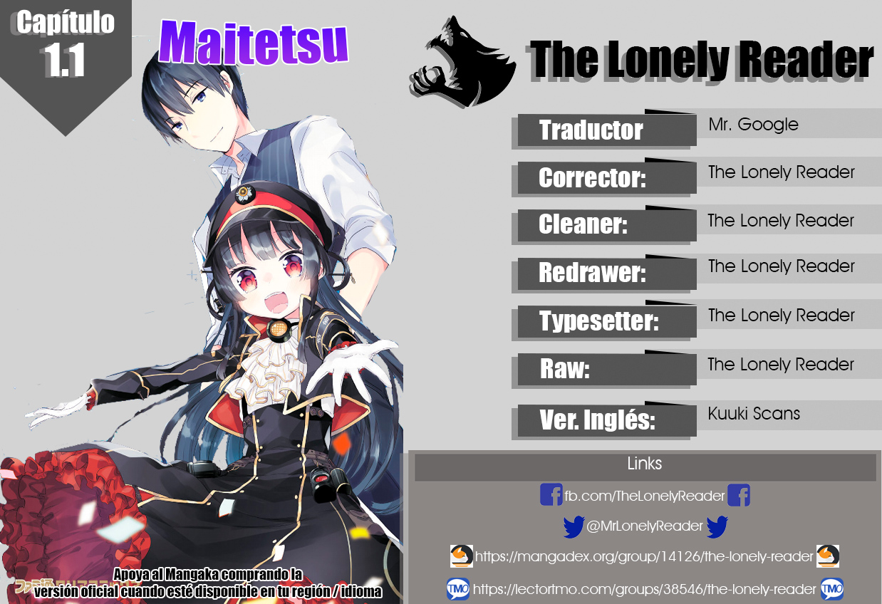 Maitetsu Capítulo 1 Parte 1 第1页