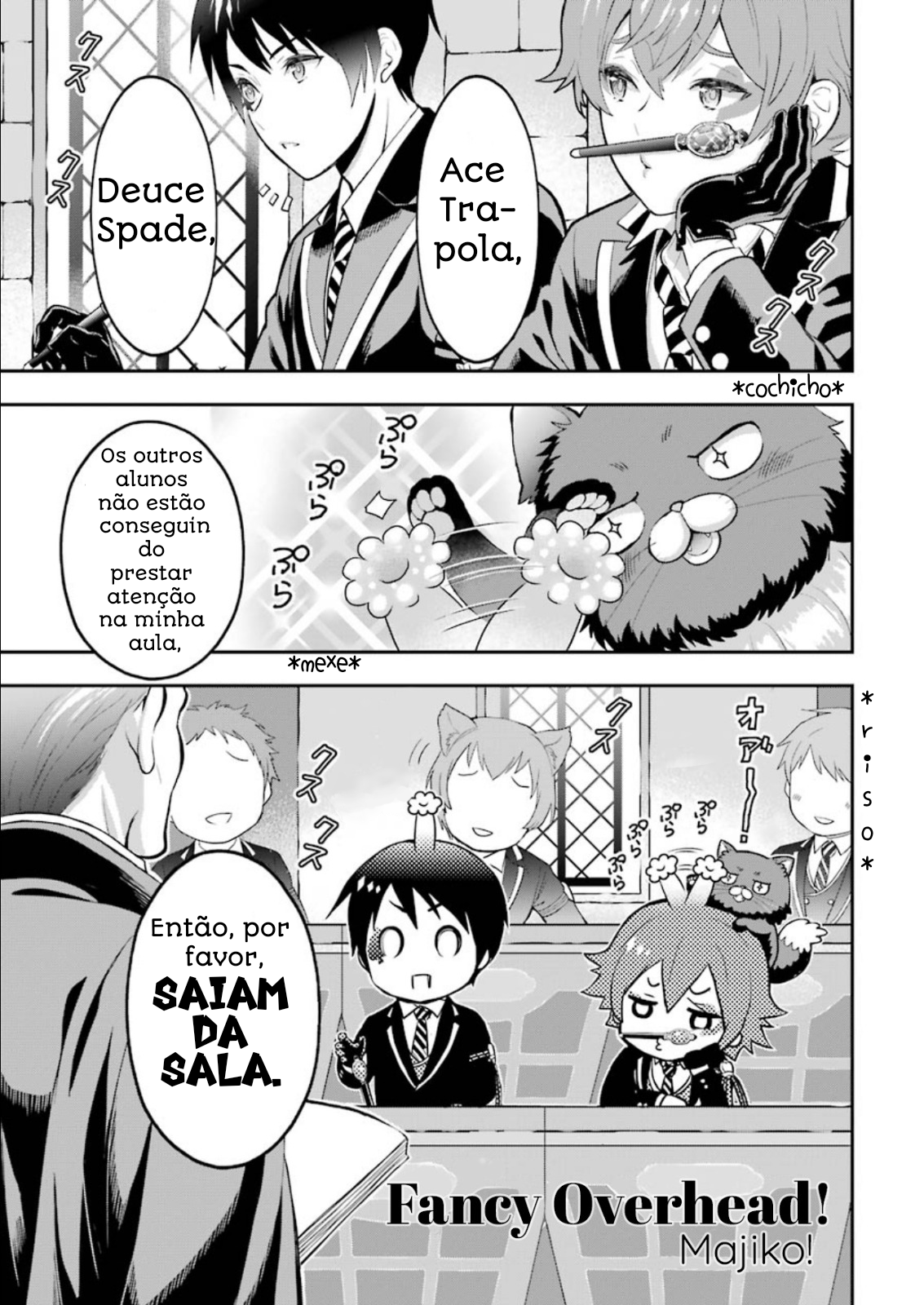 Disney Twisted Wonderland: Anthology Comic Fancy Overhead! 第1页