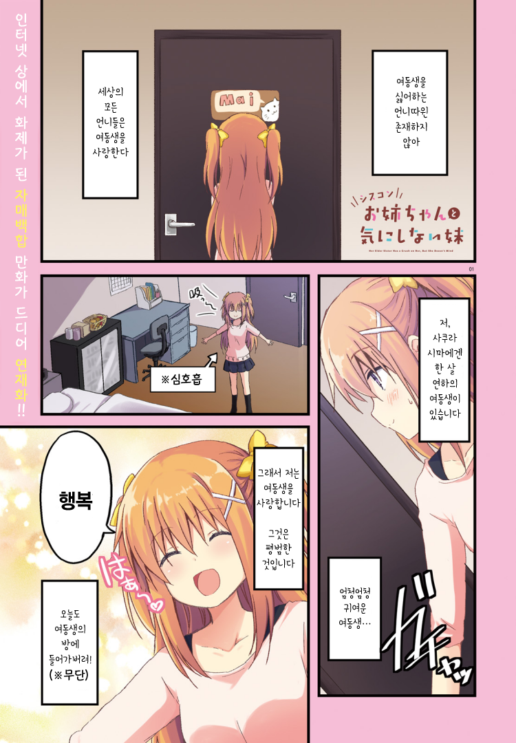 Siscon Oneechan to Kinishinai Imouto 시스콘 언니와 여동생의 방 第5页