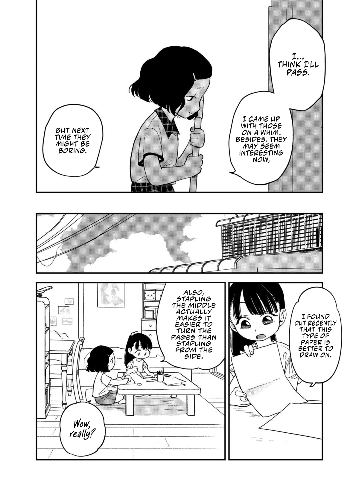 Māo yǔ Hǎi de Bǐduān Drawing Comics Together 第12页