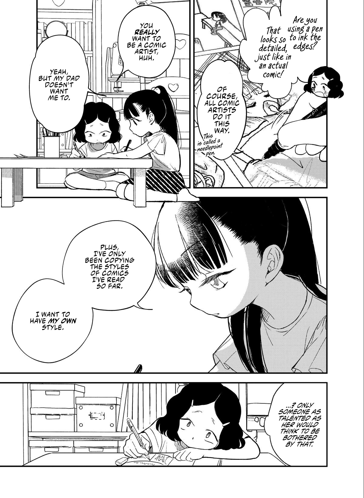 Māo yǔ Hǎi de Bǐduān Drawing Comics Together 第13页