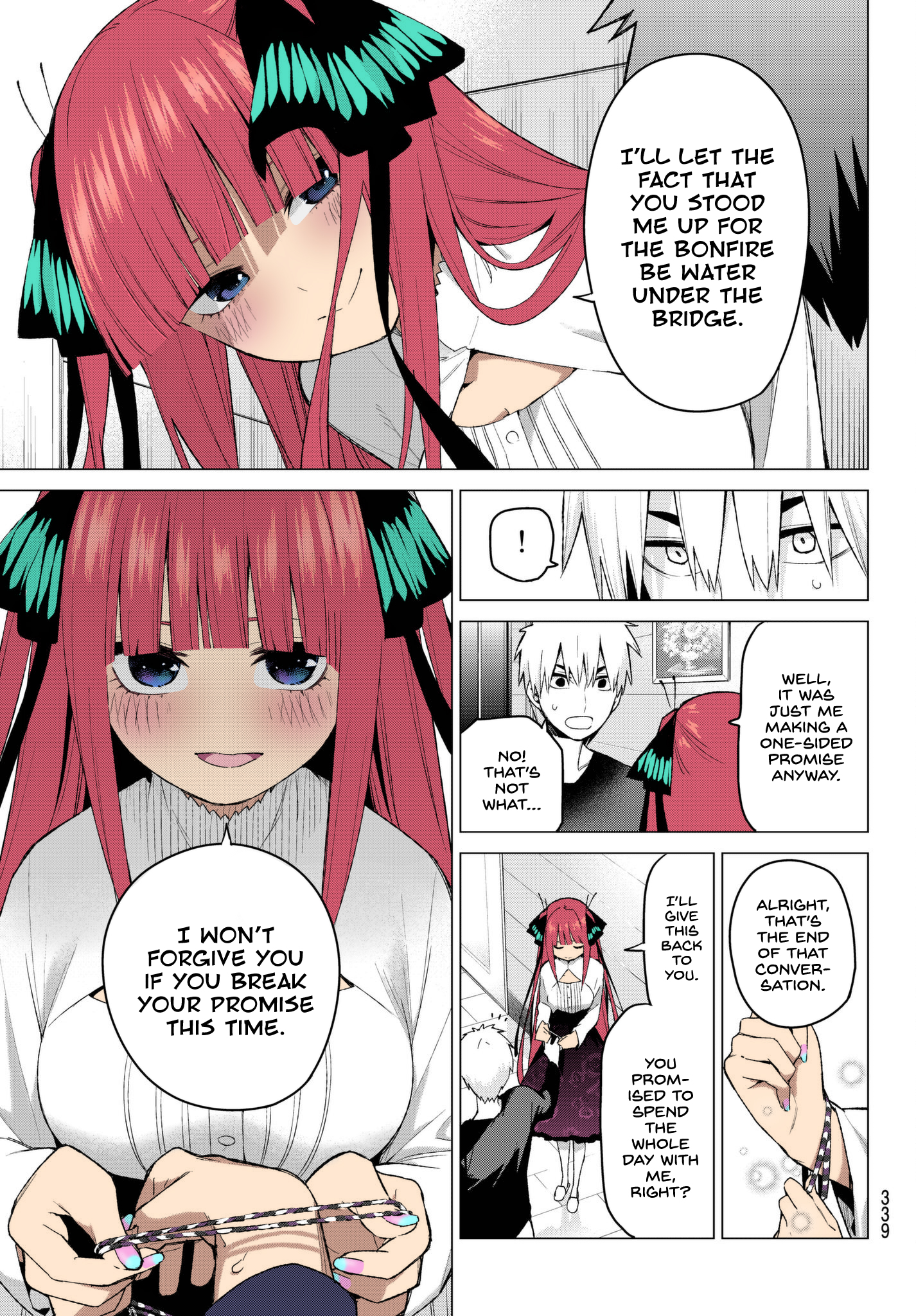 5Toubun no Hanayome (Fan Colored) Seven Goodbyes ⑥ 第3页