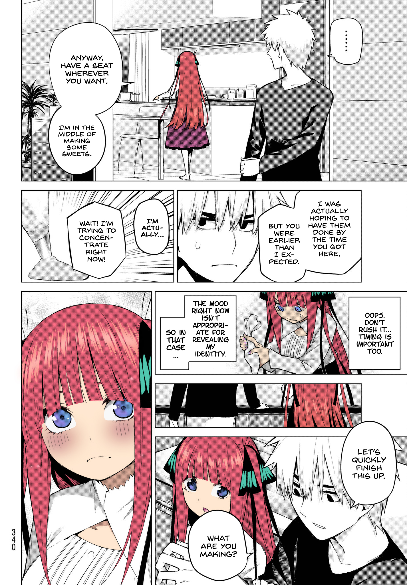 5Toubun no Hanayome (Fan Colored) Seven Goodbyes ⑥ 第4页