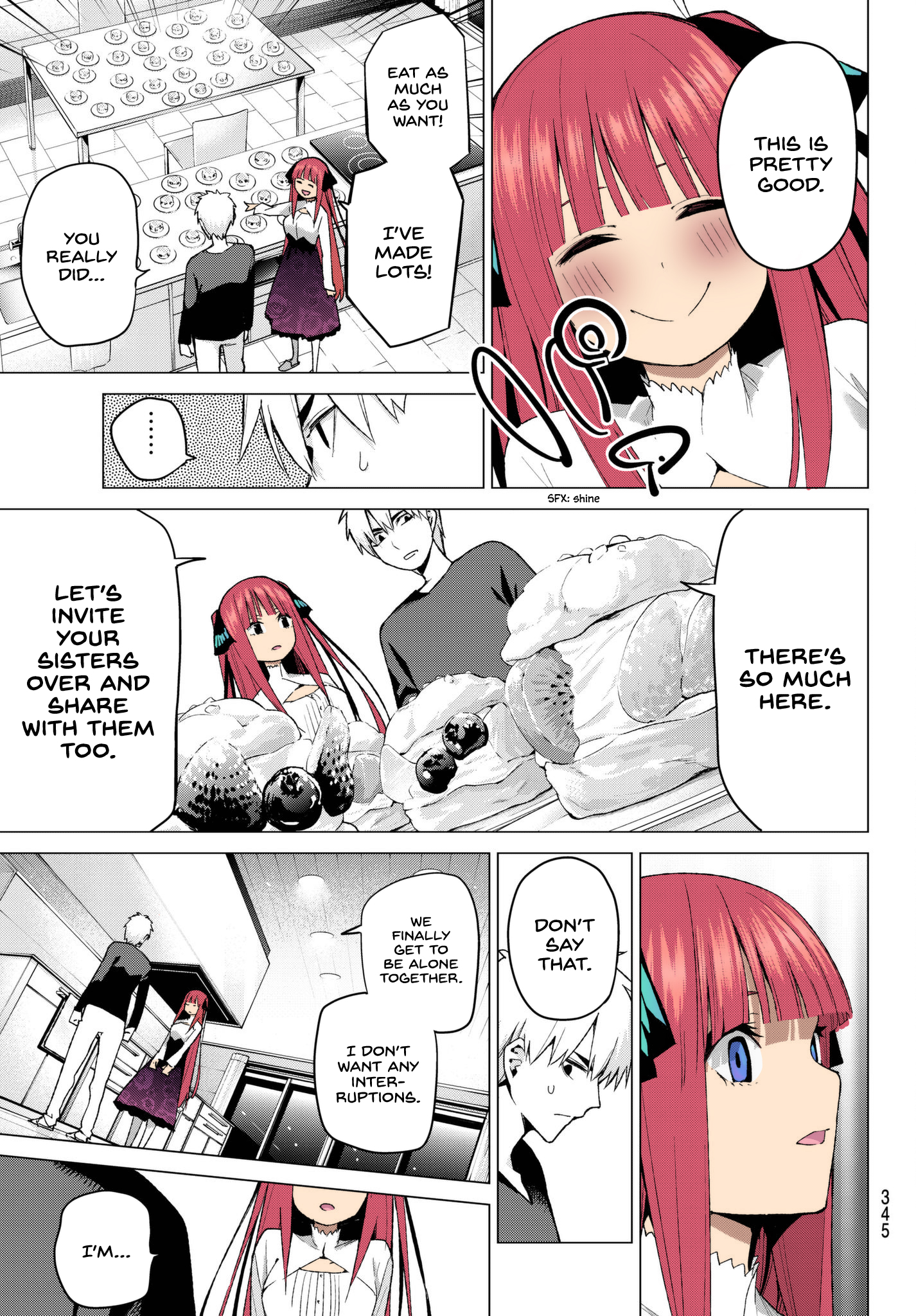 5Toubun no Hanayome (Fan Colored) Seven Goodbyes ⑥ 第9页