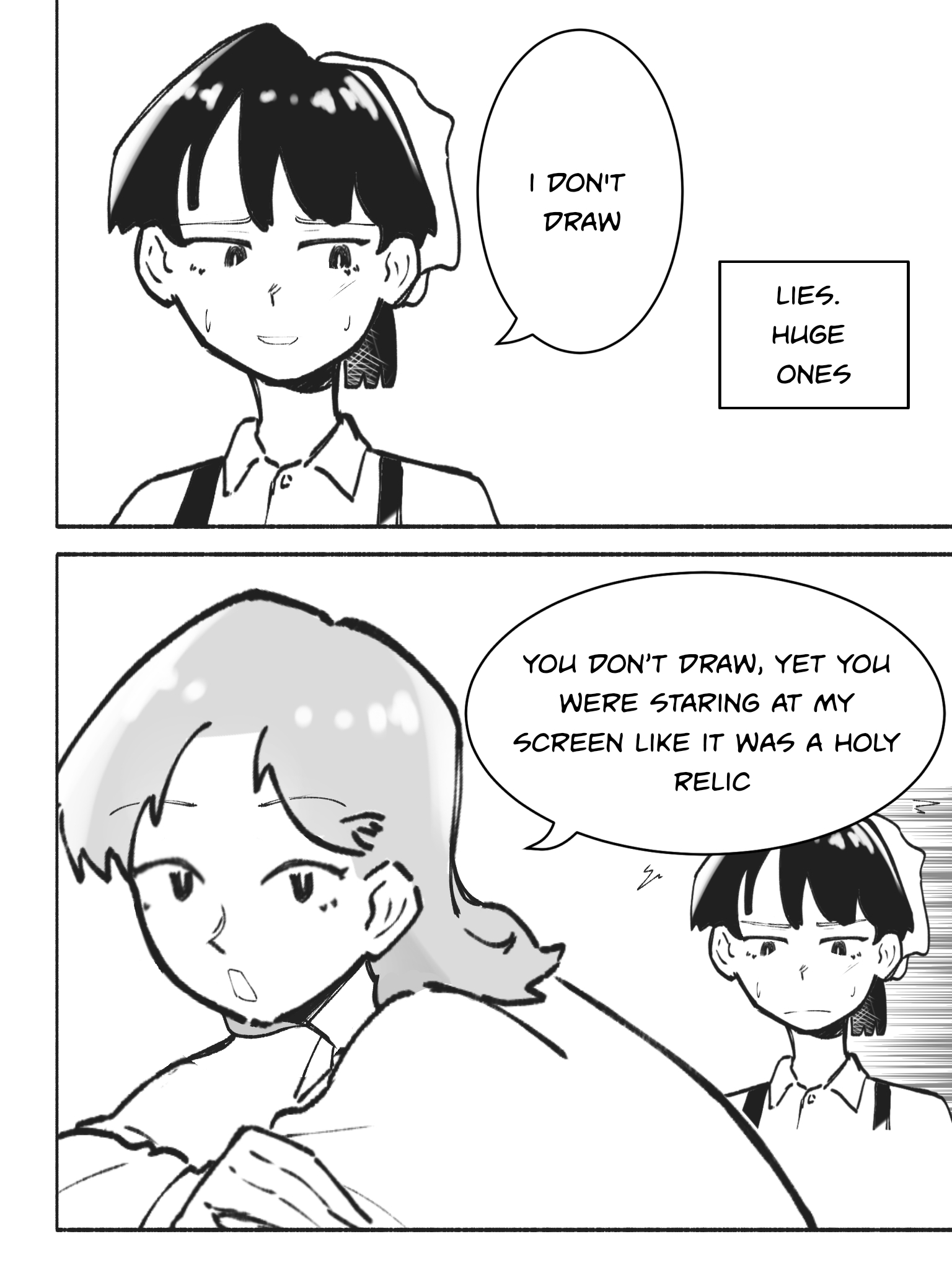 Don't Draw Me (Okay Maybe a Bit) Secretly Following 第11页