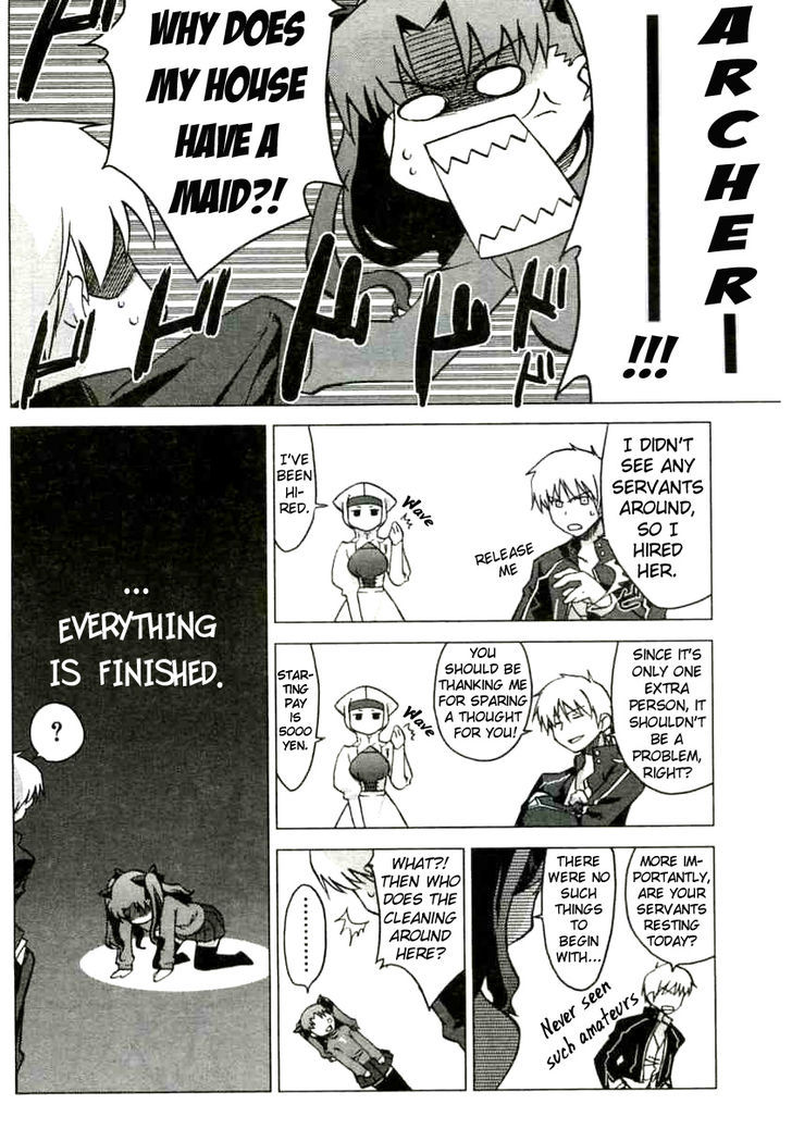 Fate/stay night - Comic Battle (Doujinshi) Saber vs Archer (different Archer) 第6页