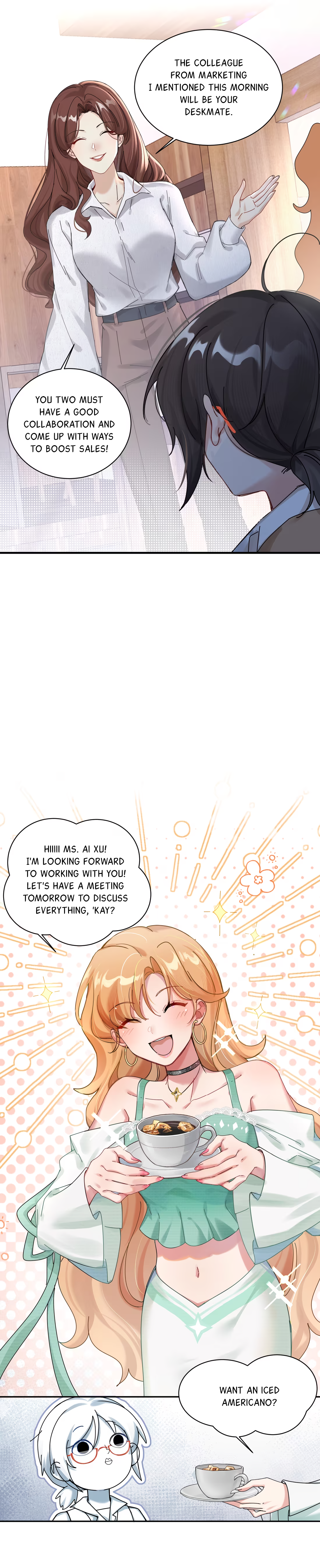 "Duōduō Suōsuō" Táolí Nǐ “Trembling” as I Escape from My New Coworker 第13页
