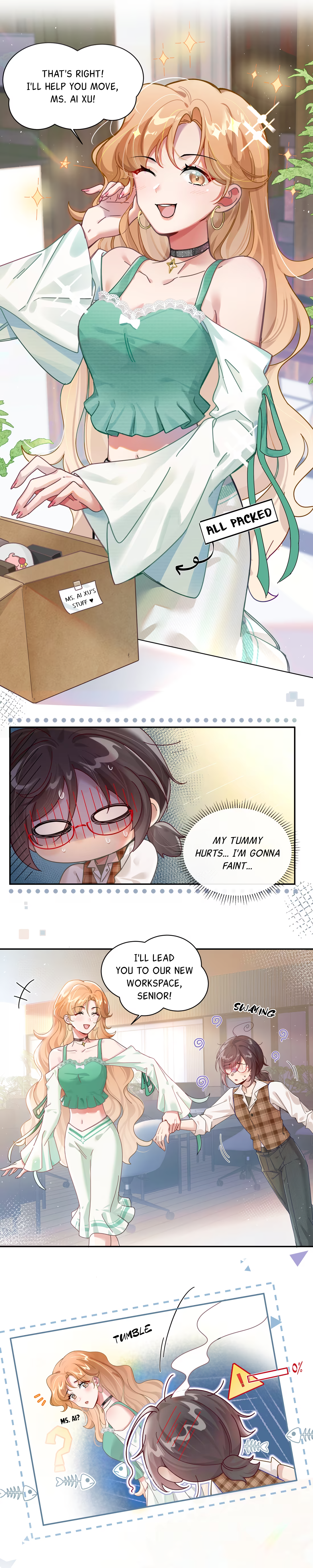 "Duōduō Suōsuō" Táolí Nǐ “Trembling” as I Escape from My New Coworker 第15页