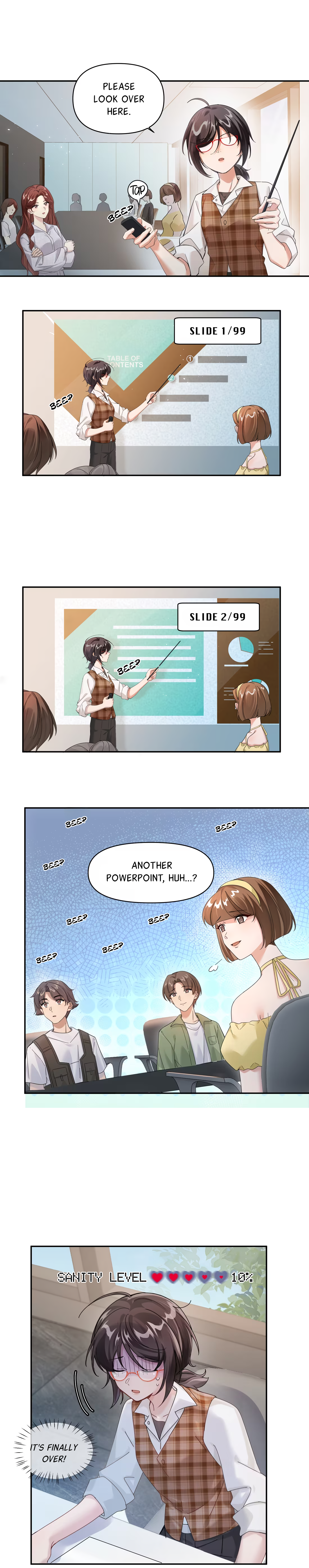 "Duōduō Suōsuō" Táolí Nǐ “Trembling” as I Escape from My New Coworker 第4页