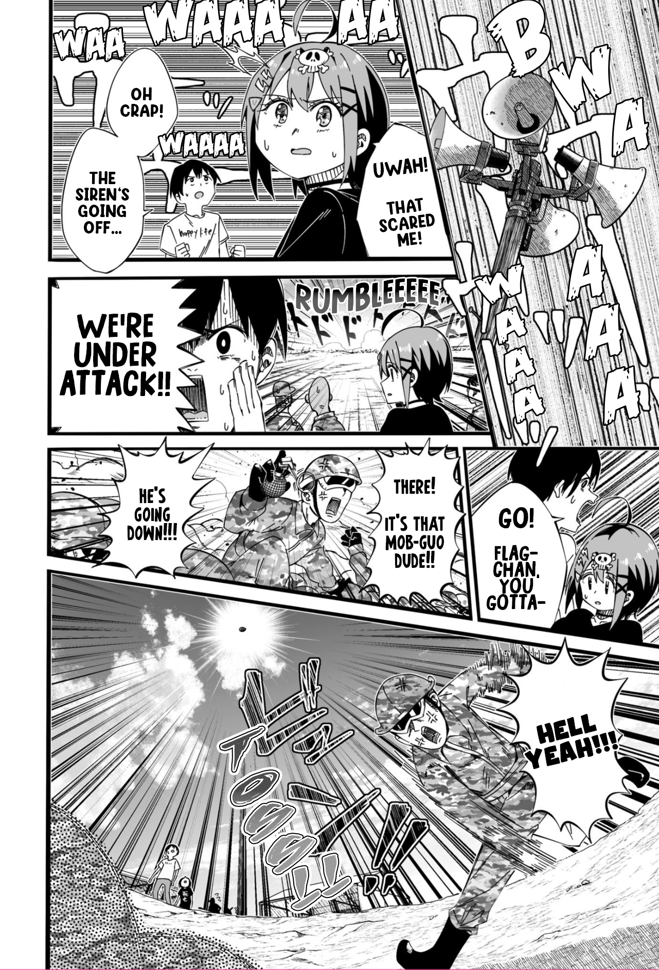 Zenryoku Kaihi Flag-chan! Vol. 1 Ch. 1 第16页