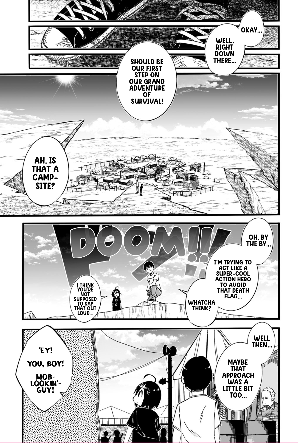 Zenryoku Kaihi Flag-chan! Vol. 1 Ch. 1 第9页
