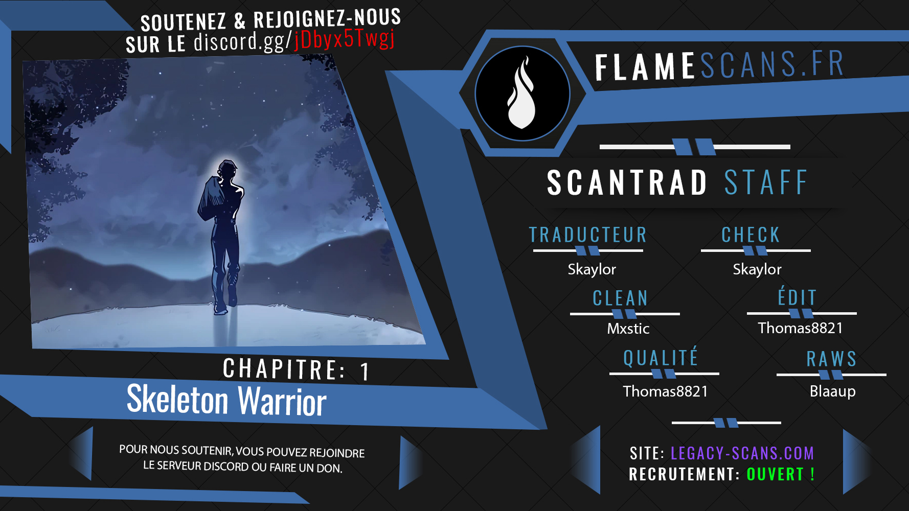 Skeleton Warrior L'homme qui est devenu un squelette (1) 第1页