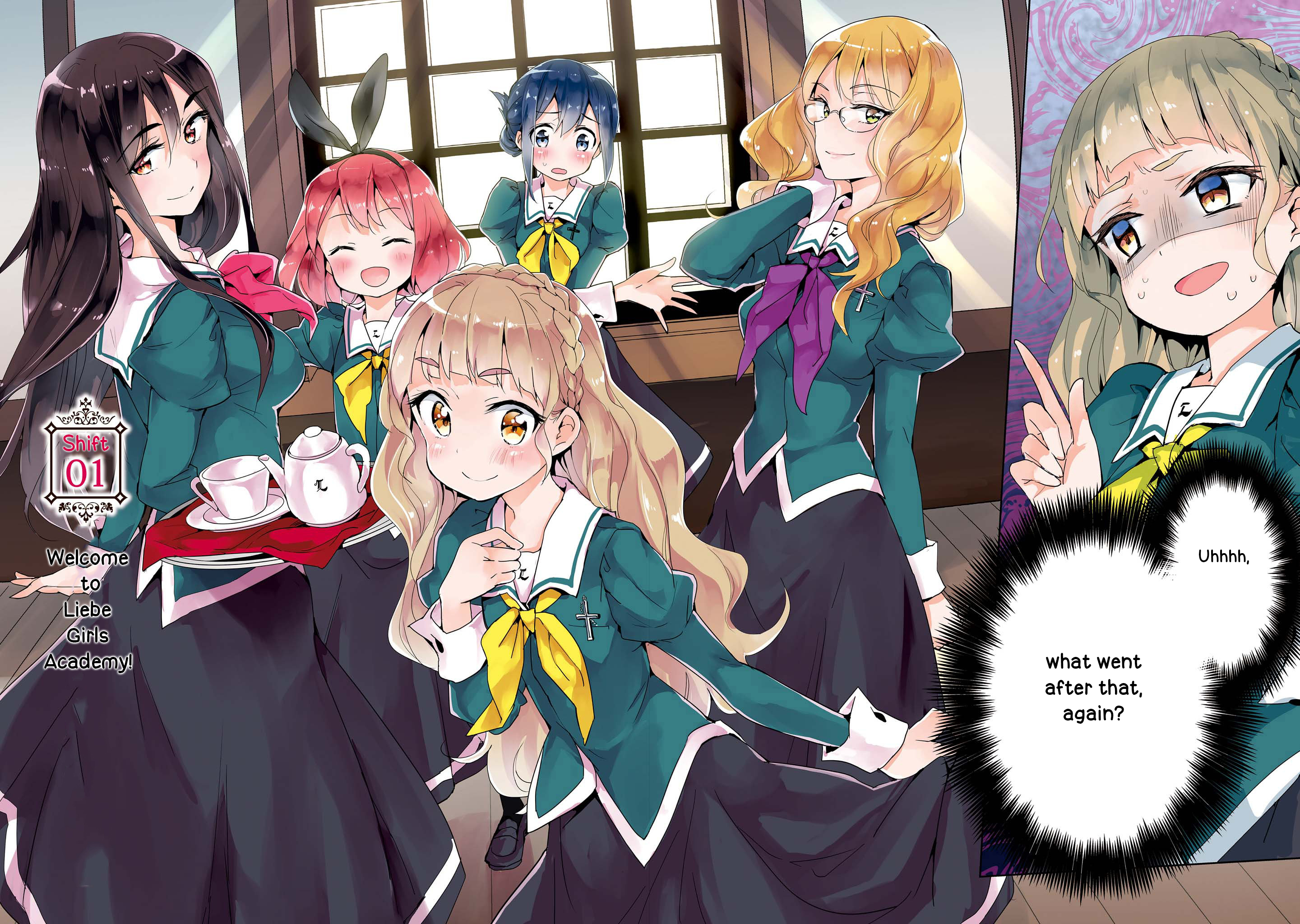 Watashi no Yuri wa Oshigoto desu! Welcome to Liebe Girls Academy! 第3页