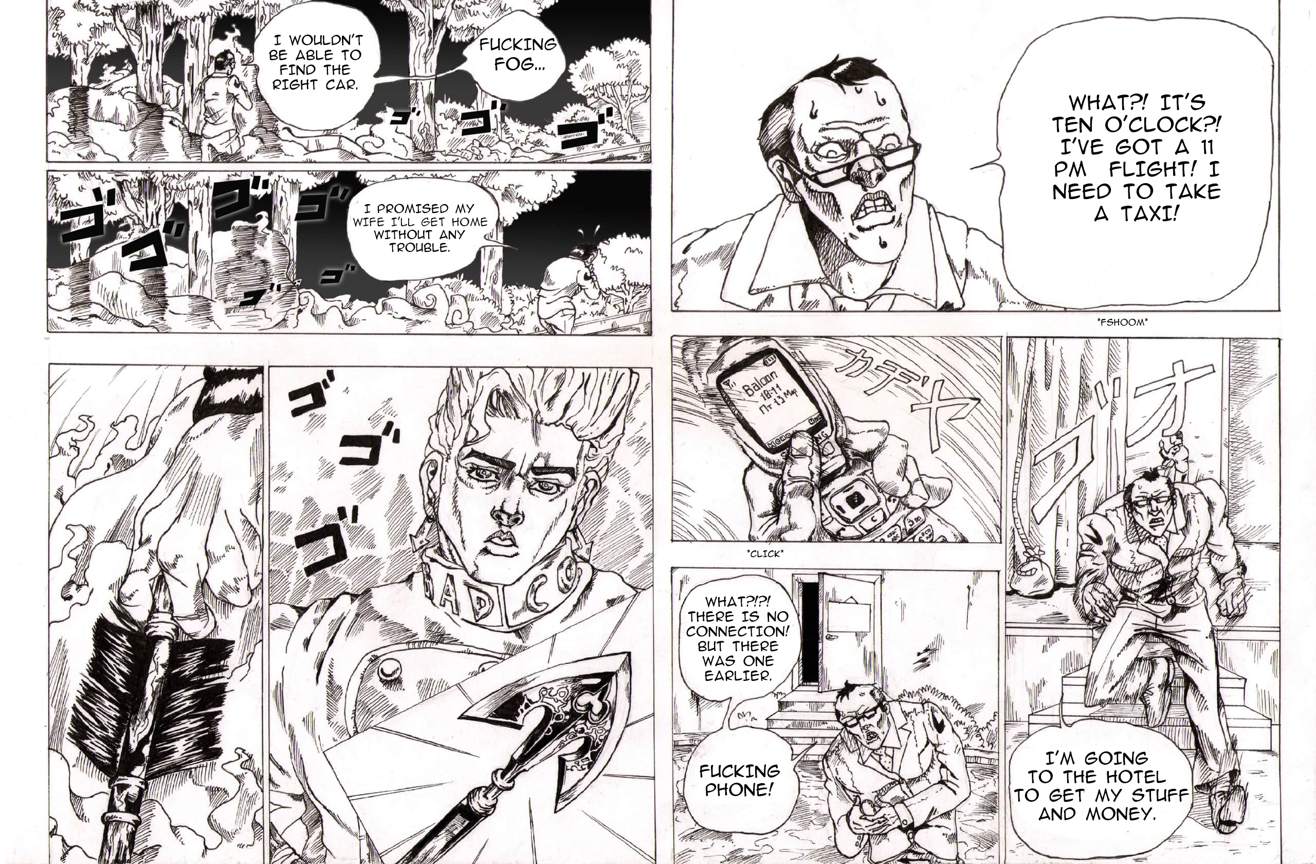 JoJo's Bizarre Adventure - Moscow Calling (Doujinshi) 第3页