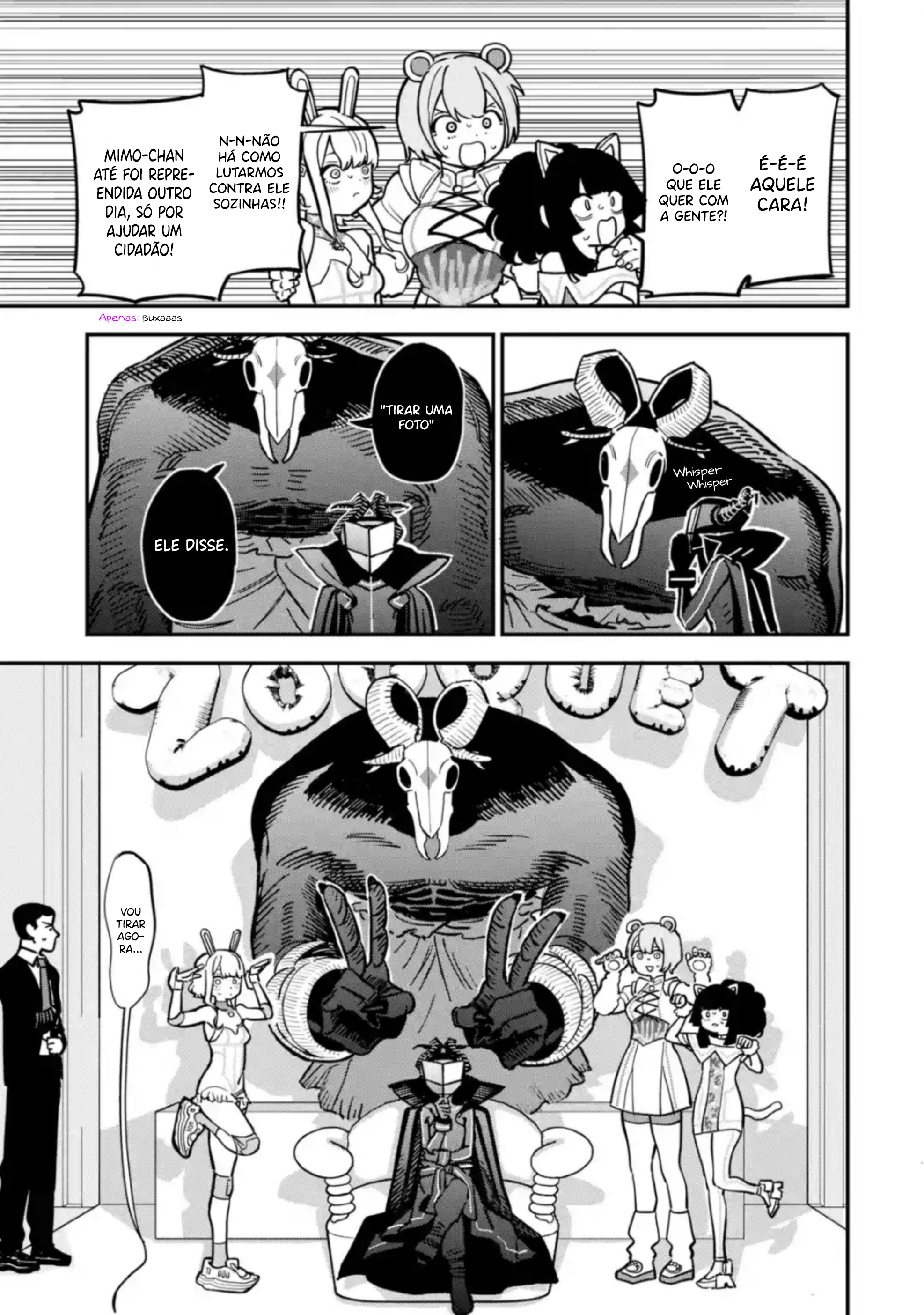 Dai Akutou Shonen Os heróis Coelho, Gato, Urso e Cobra 第14页