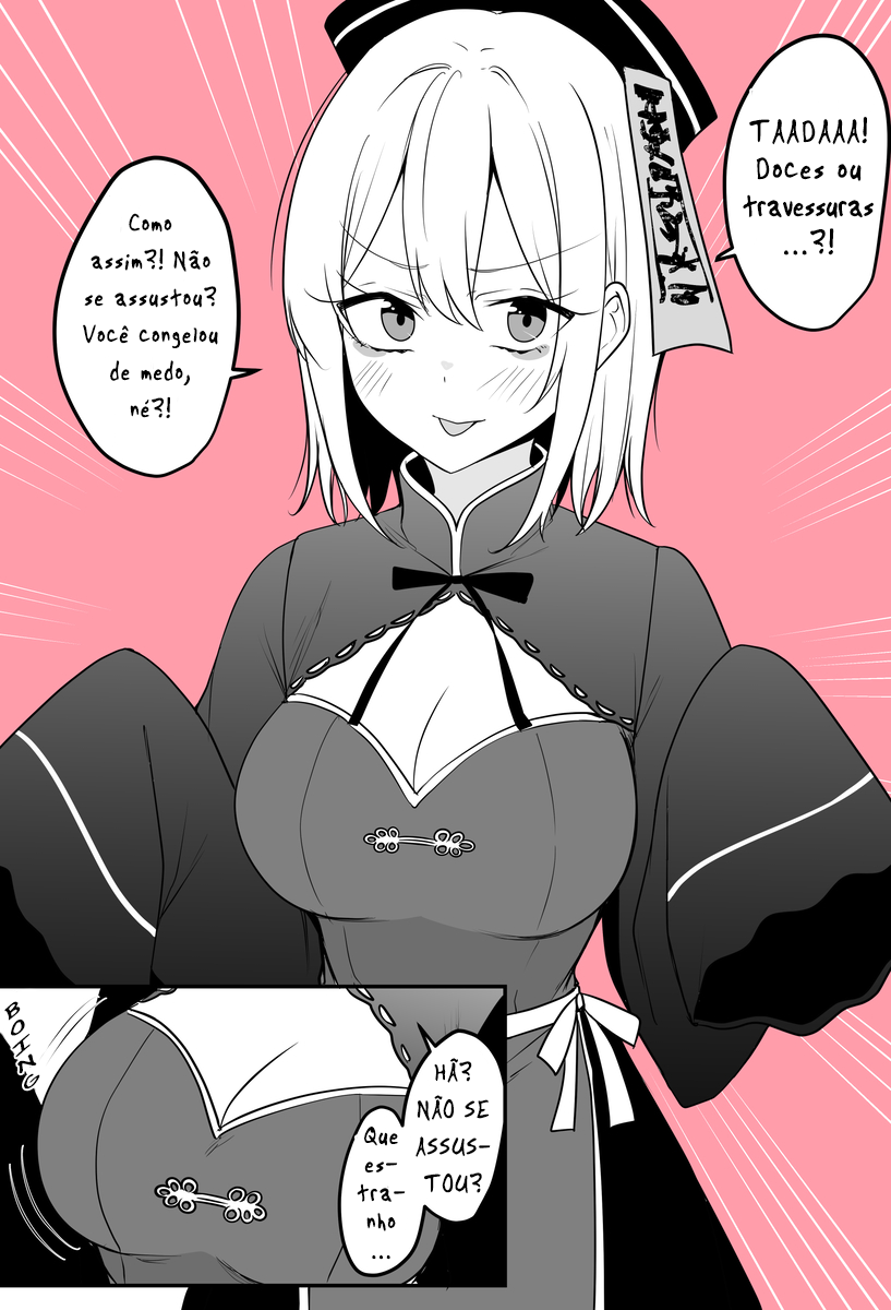 It's Impossible To Scare Away People With Those Breasts 第4页