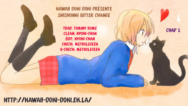 Shishunki Bitter Change Changement 第1页