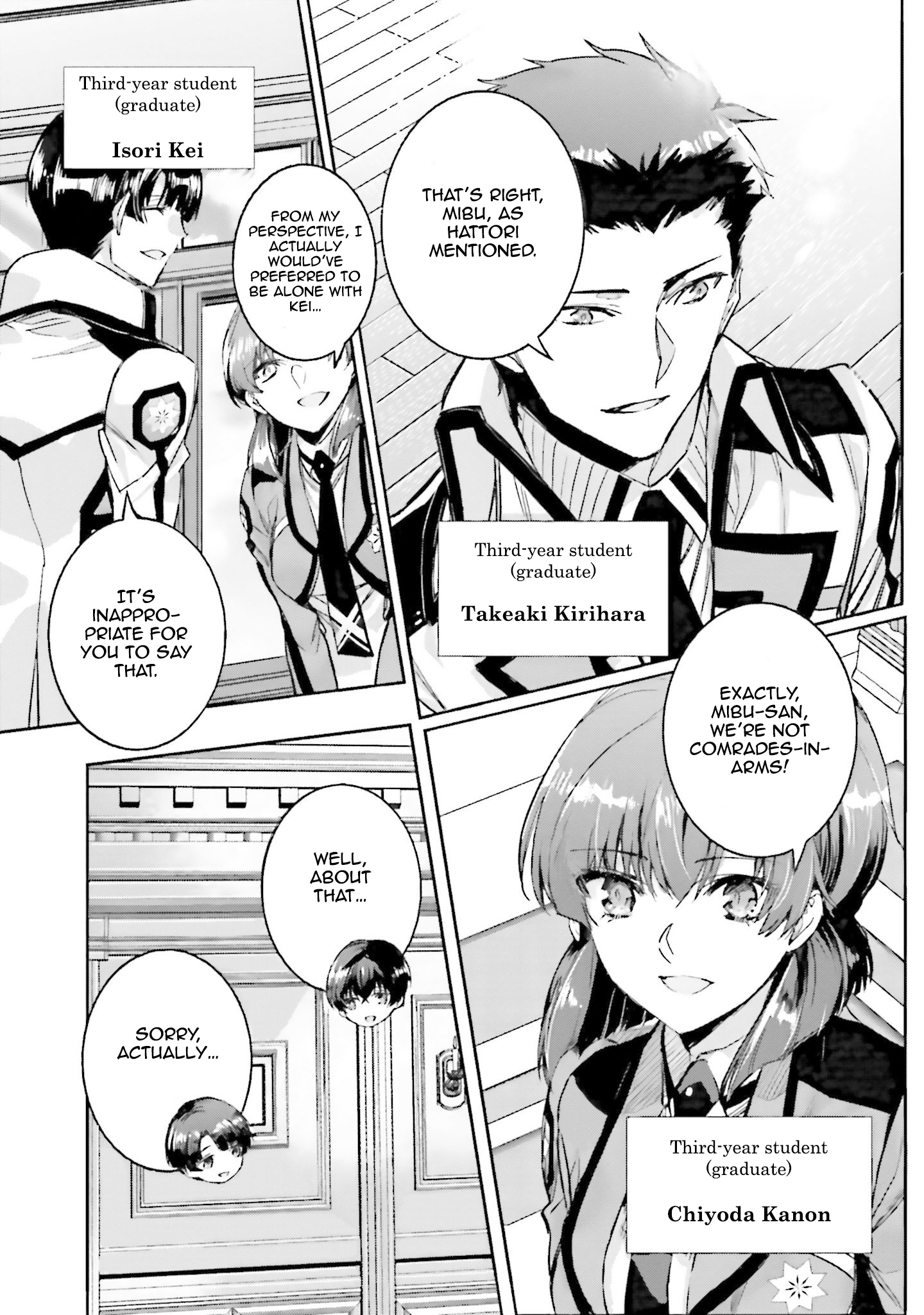 Mahouka Koukou no Rettousei - Nankai Soujou-hen At the First High School 第15页