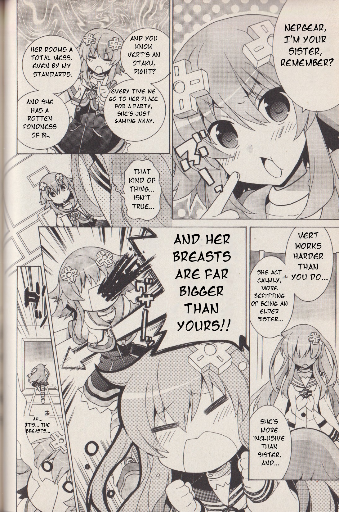 Hyperdimension Neptunia: The Animation - (DNA Comic Anthology) Sisters X Sisters 第3页