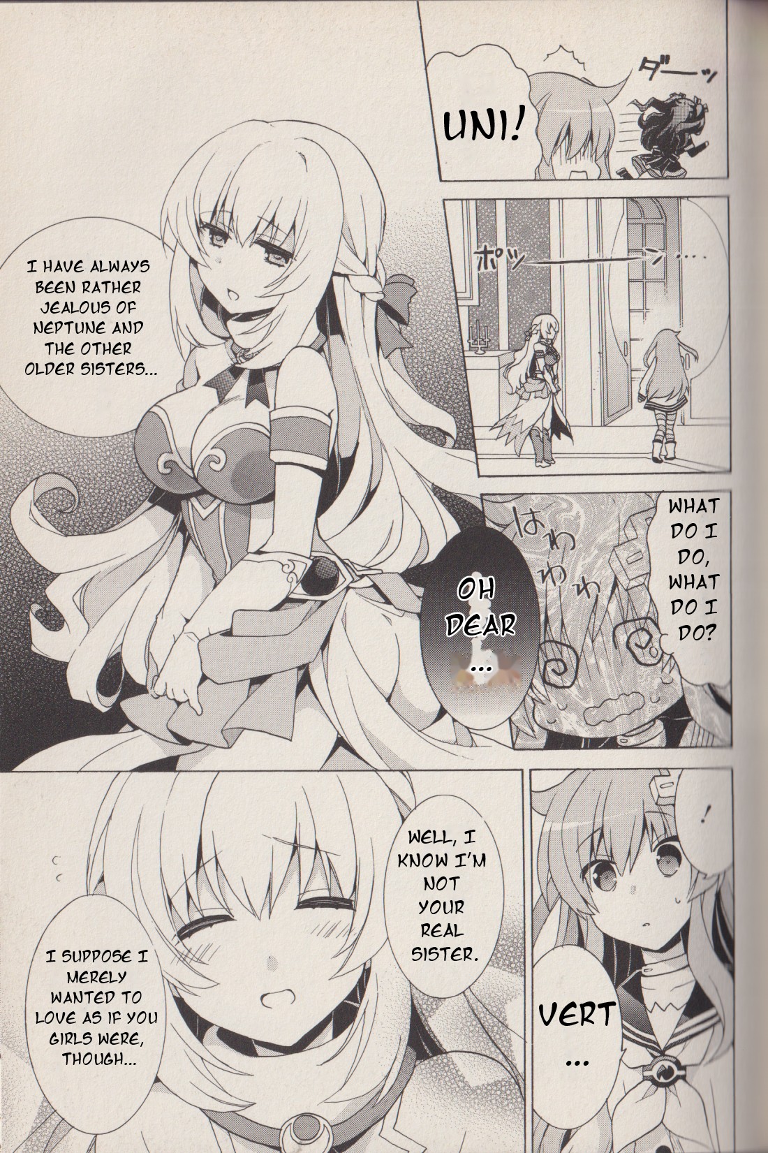 Hyperdimension Neptunia: The Animation - (DNA Comic Anthology) Sisters X Sisters 第8页