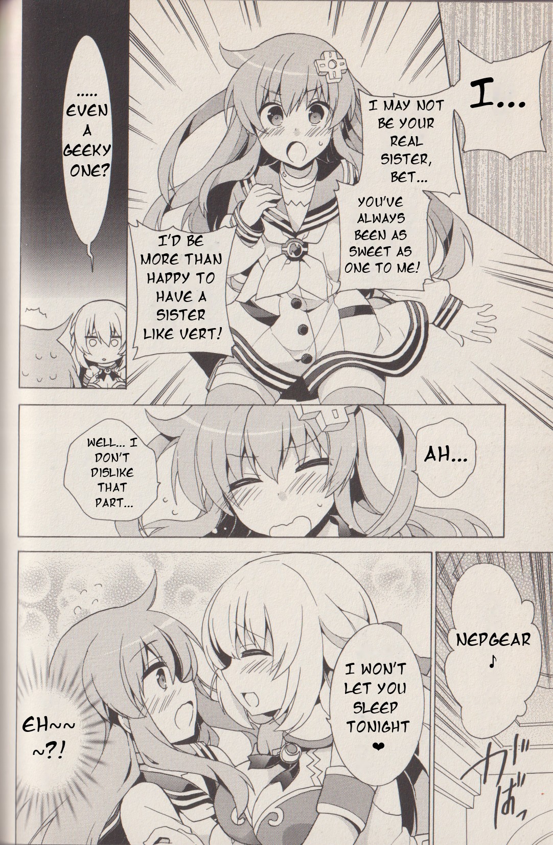 Hyperdimension Neptunia: The Animation - (DNA Comic Anthology) Sisters X Sisters 第9页