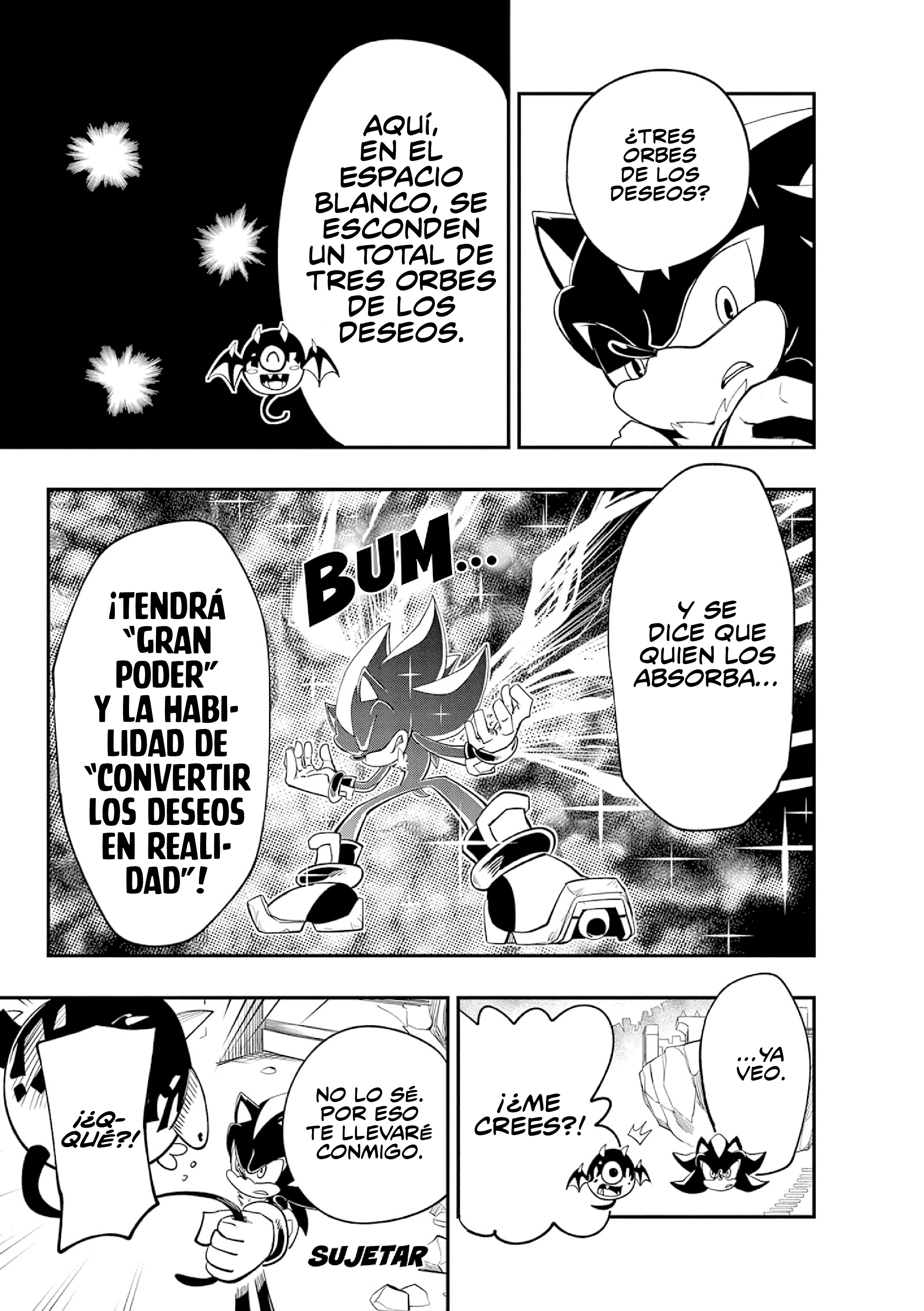The Jet Black Hedgehog: Shadow the Hedgehog Gyoro del Espacio Blanco 第29页