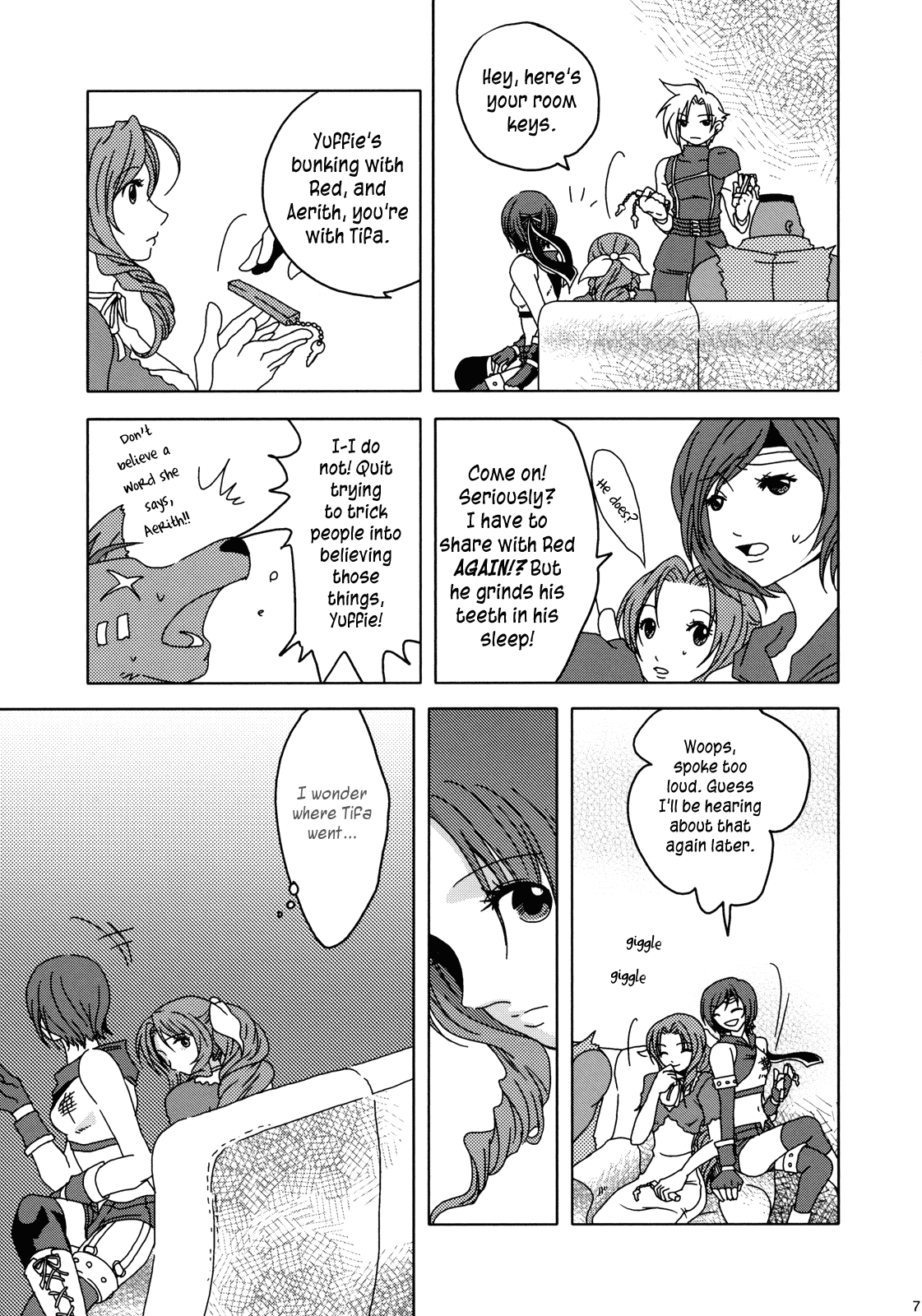 Final Fantasy VII - Happy (Doujinshi) 第7页
