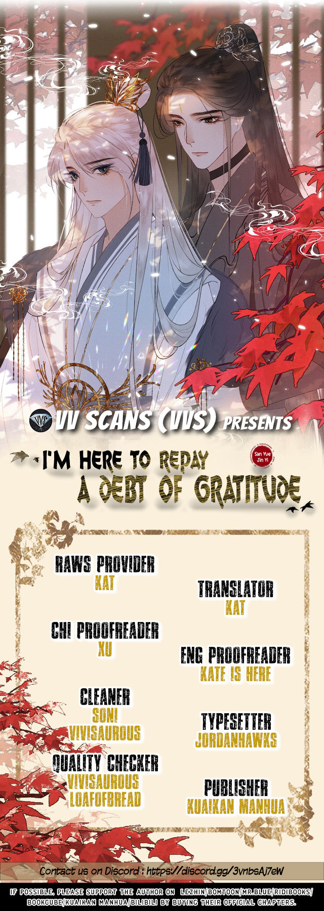 I'm Here to Repay a Kindness Prologue 第1页