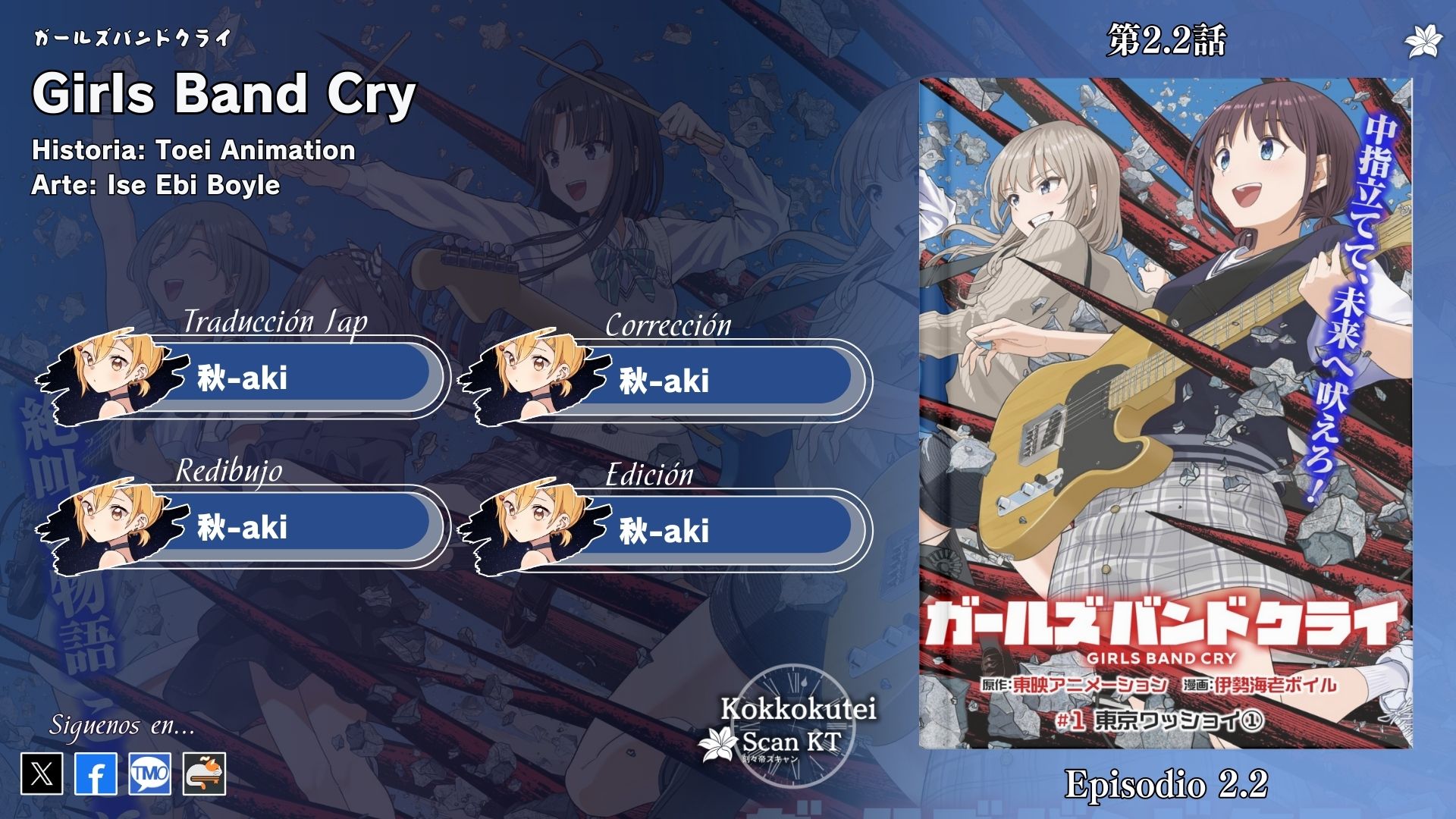 Girls Band Cry Tokio Wasshoi ② 第1页