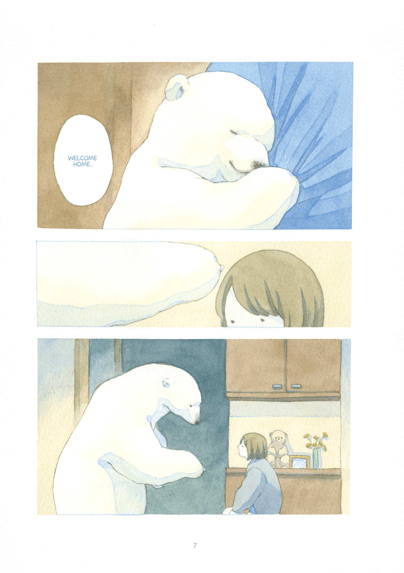 Yasashii Shirokuma Prologue 第9页