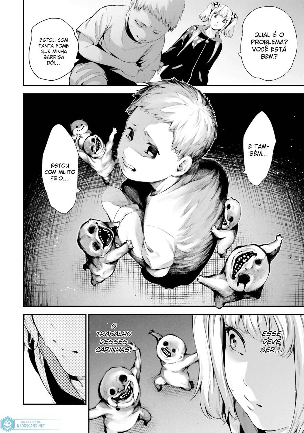 Mieruko-chan Koushiki Anthology Comic Patrulha do Pôr do Sol da Yuri (Kageyama Shuu) 第5页