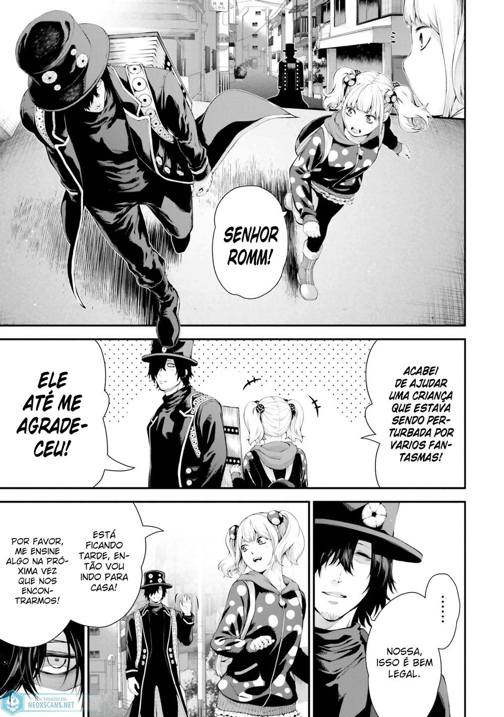 Mieruko-chan Koushiki Anthology Comic Patrulha do Pôr do Sol da Yuri (Kageyama Shuu) 第8页