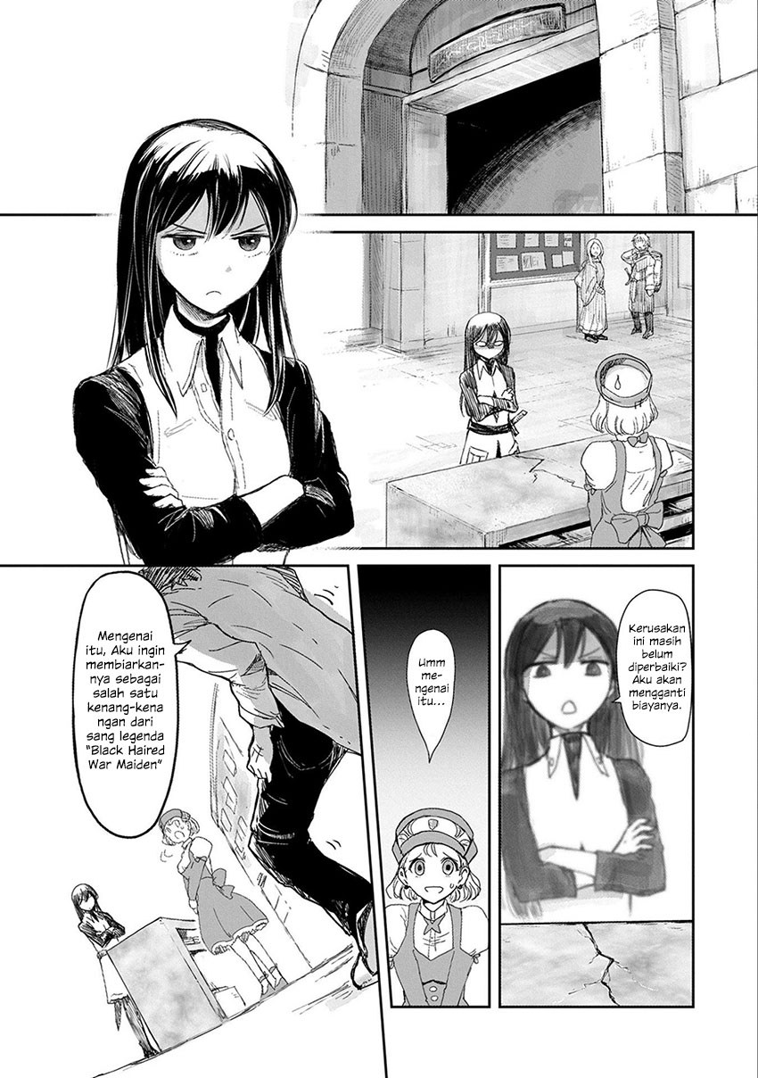 Boukensha ni Naritai to Miyako ni Deteitta Musume ga S-Rank ni Natteta: Kurokami no Ikusaotome Vol. 1 Ch. 5 第8页