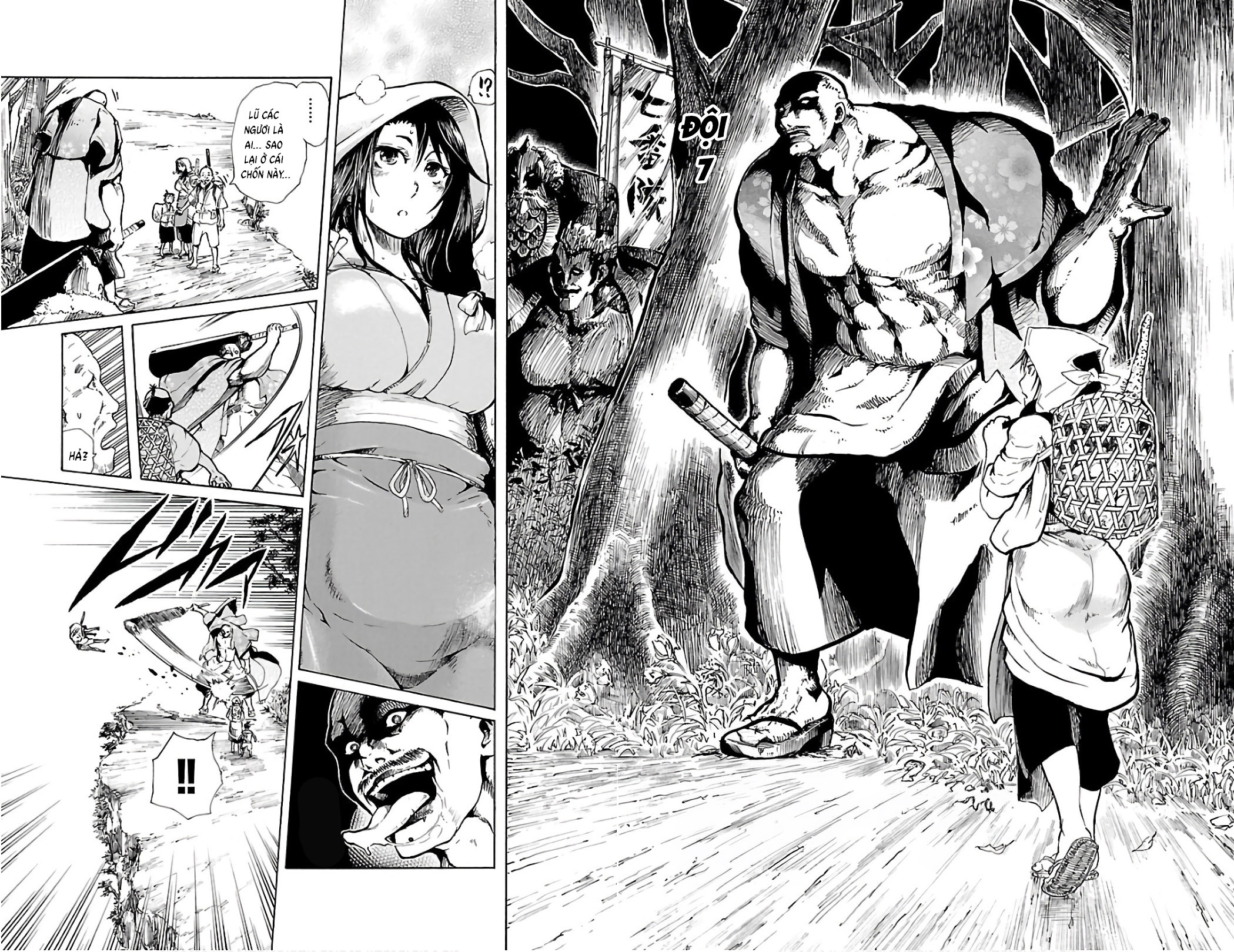 Mukade: 100 humans vs 1 gorilla Ch. 1 第51页
