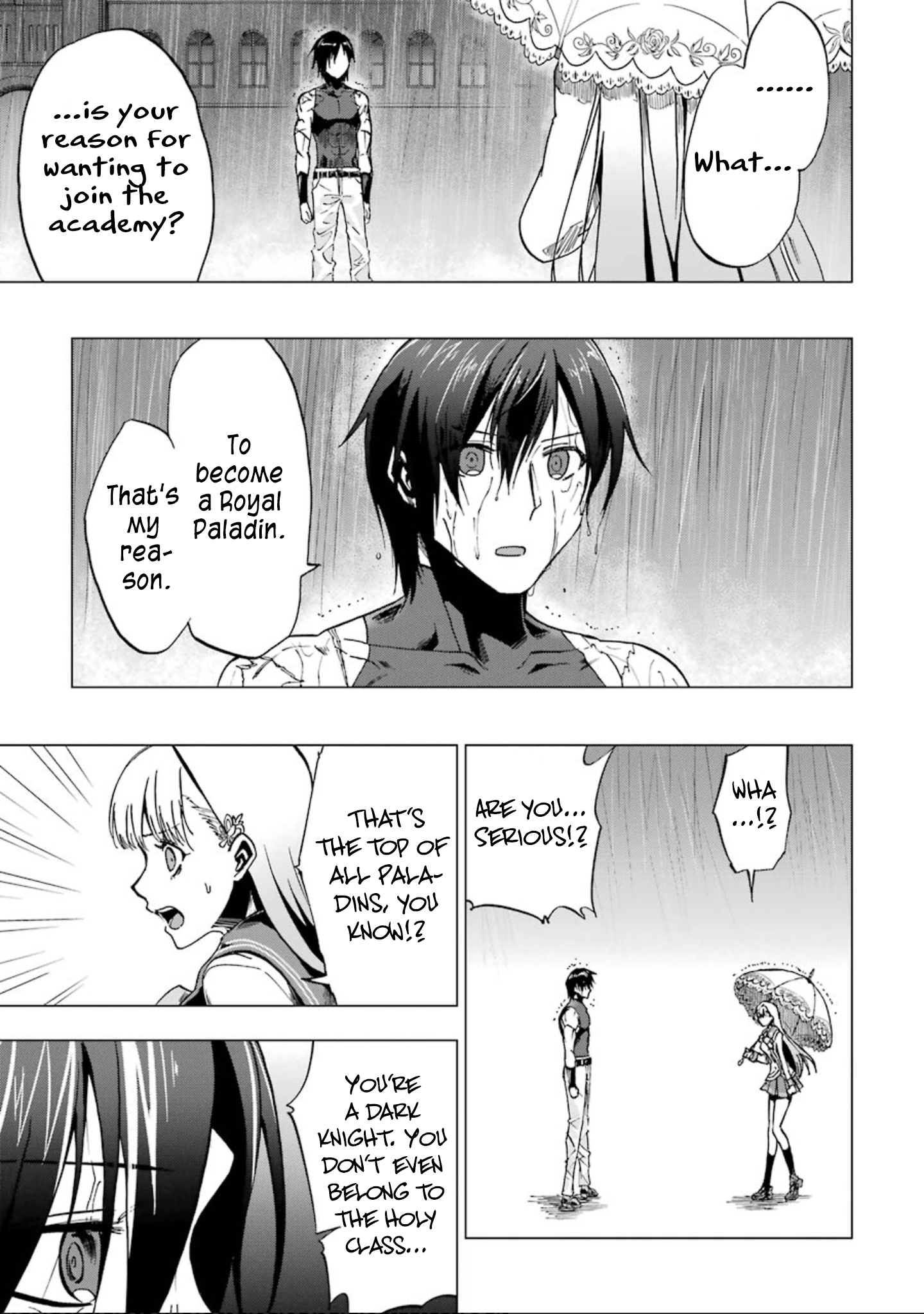 Ankoku Kishi no Ore Desu ga Saikyou no Paladin wo Mezashimasu The Princess's Doubts 第25页