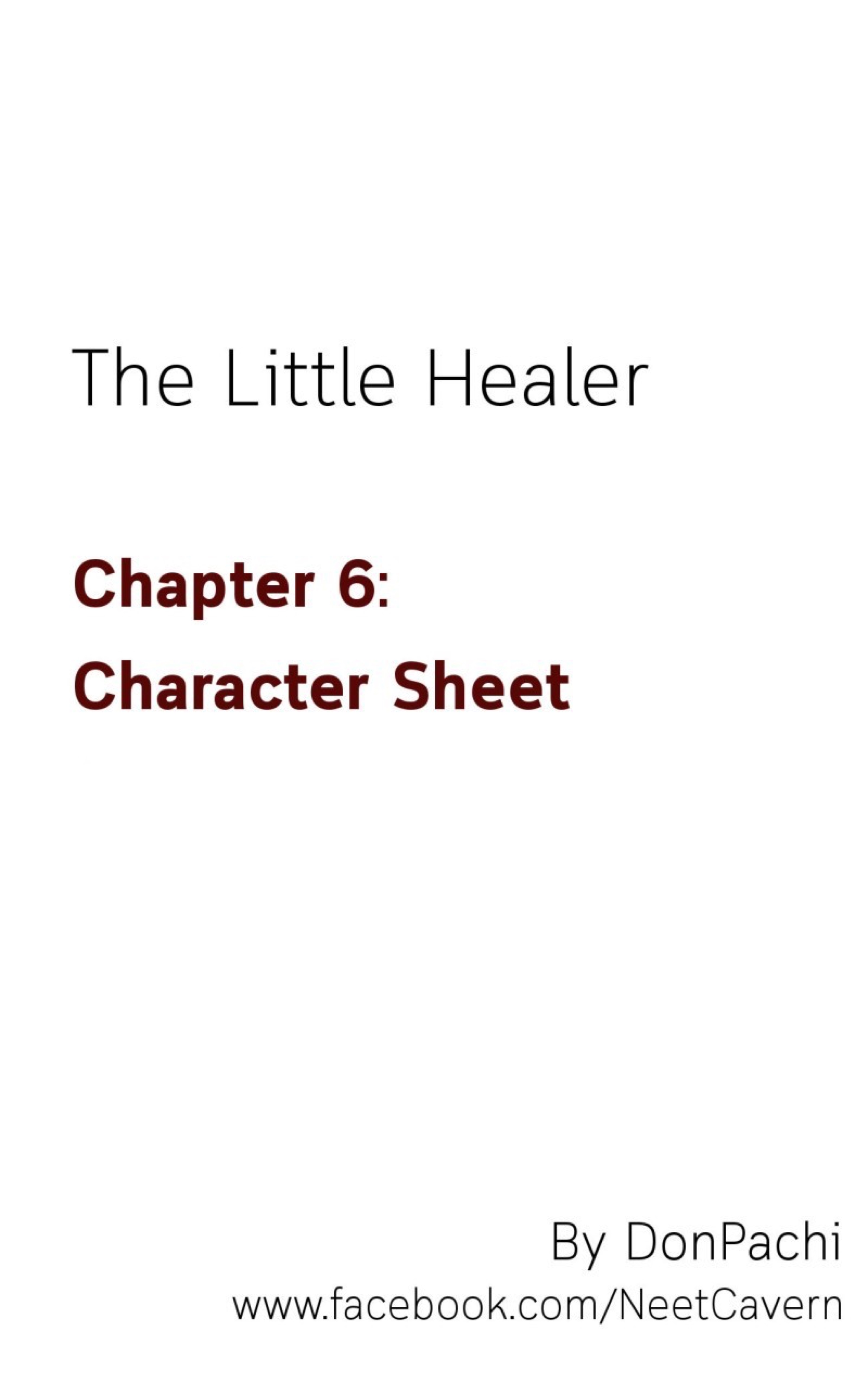 ฮีลเลอร์ตัวน้อยในโลกแฟนตาซี Character Sheet 第2页