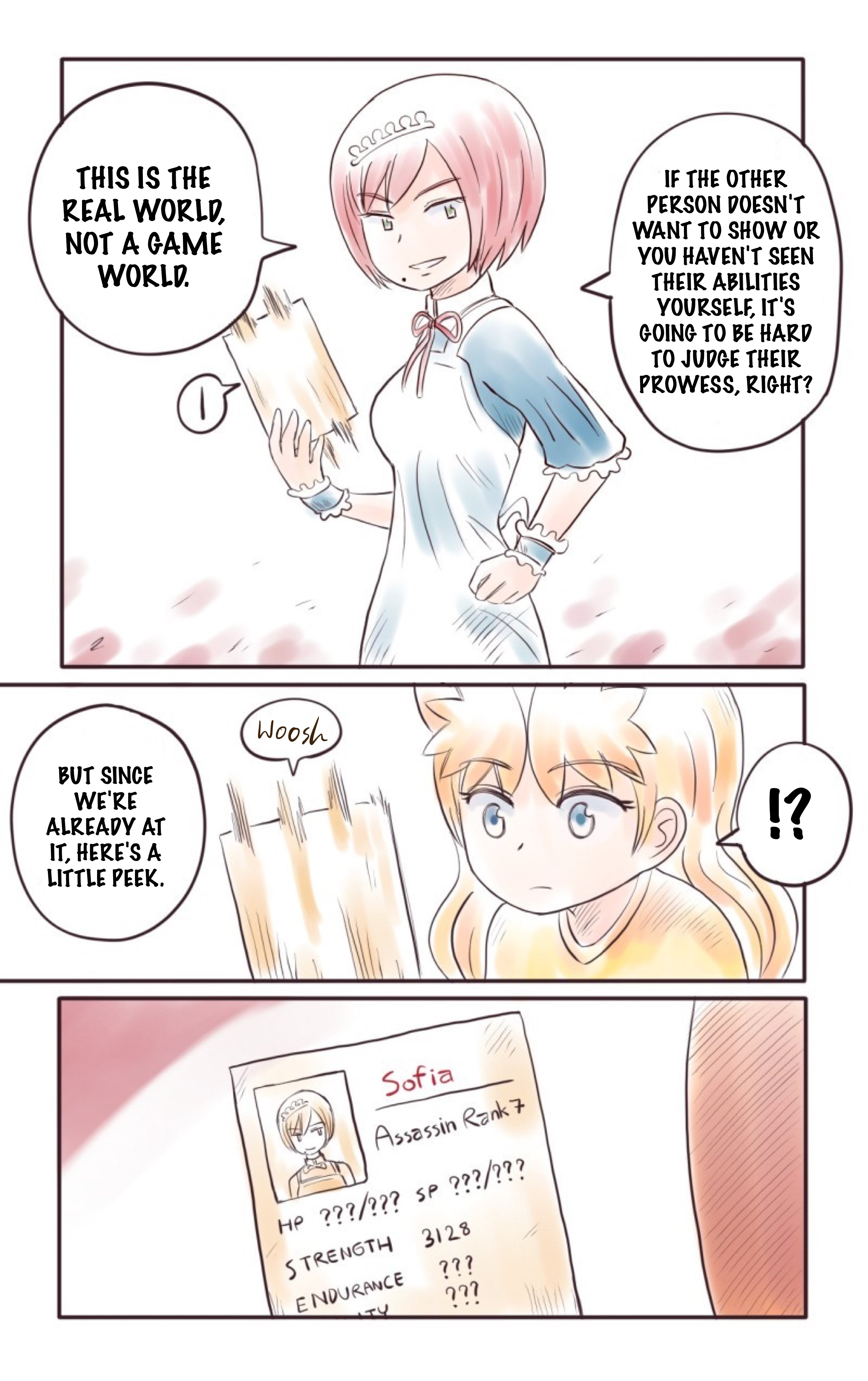 ฮีลเลอร์ตัวน้อยในโลกแฟนตาซี Character Sheet 第9页