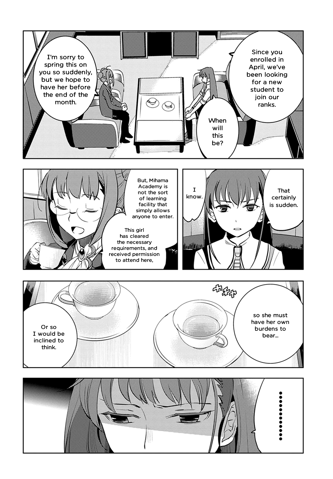 Grisaia no Kajitsu - L'oiseau bleu The Bird in the Cage 第14页